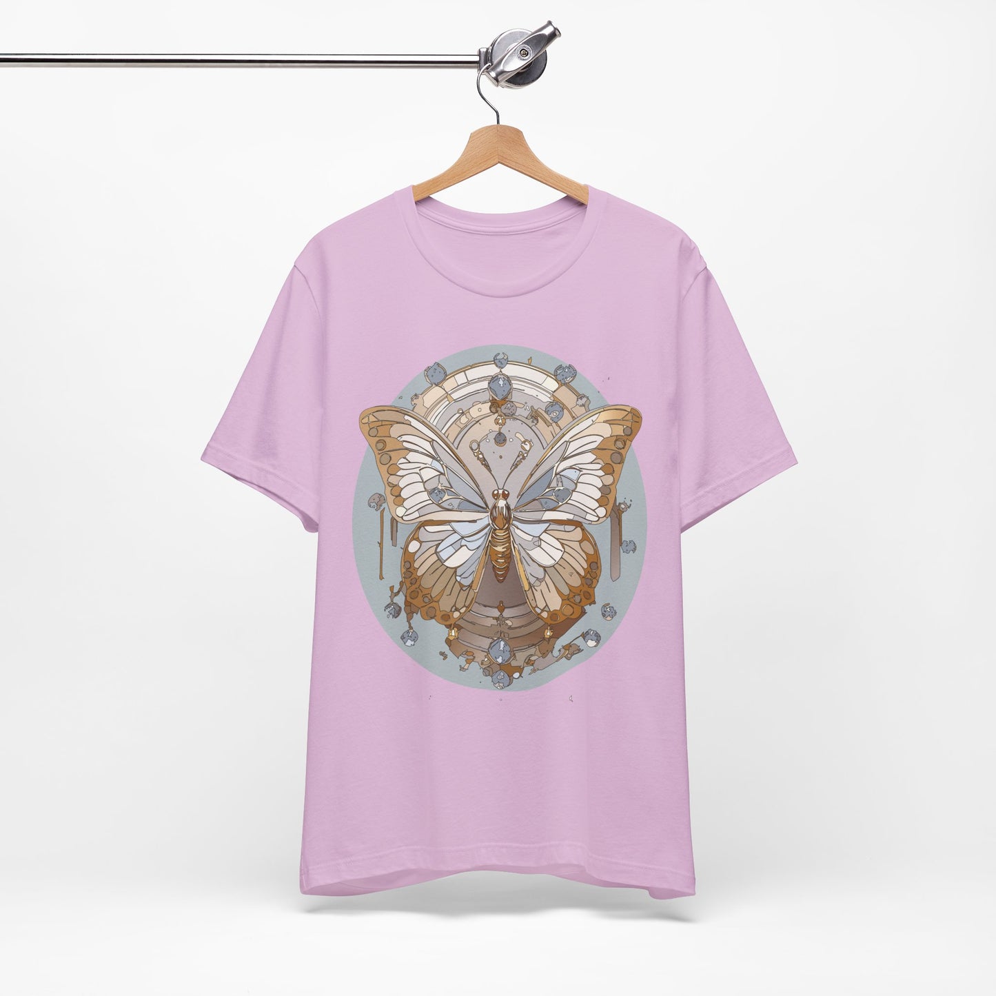 Butterfly Shirt, Shirt with Butterfly, Tee Shirt with Antique Butterfly