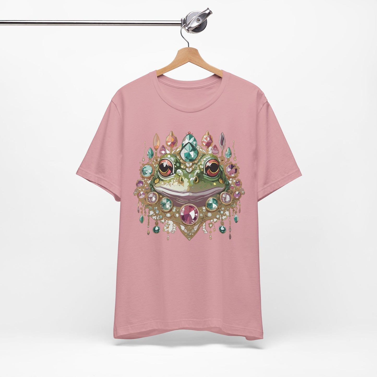 Animal Shirt, Shirt with Animal, Tee Shirt with Gold Animal Medal, Shirt with Antique Animal Medallion