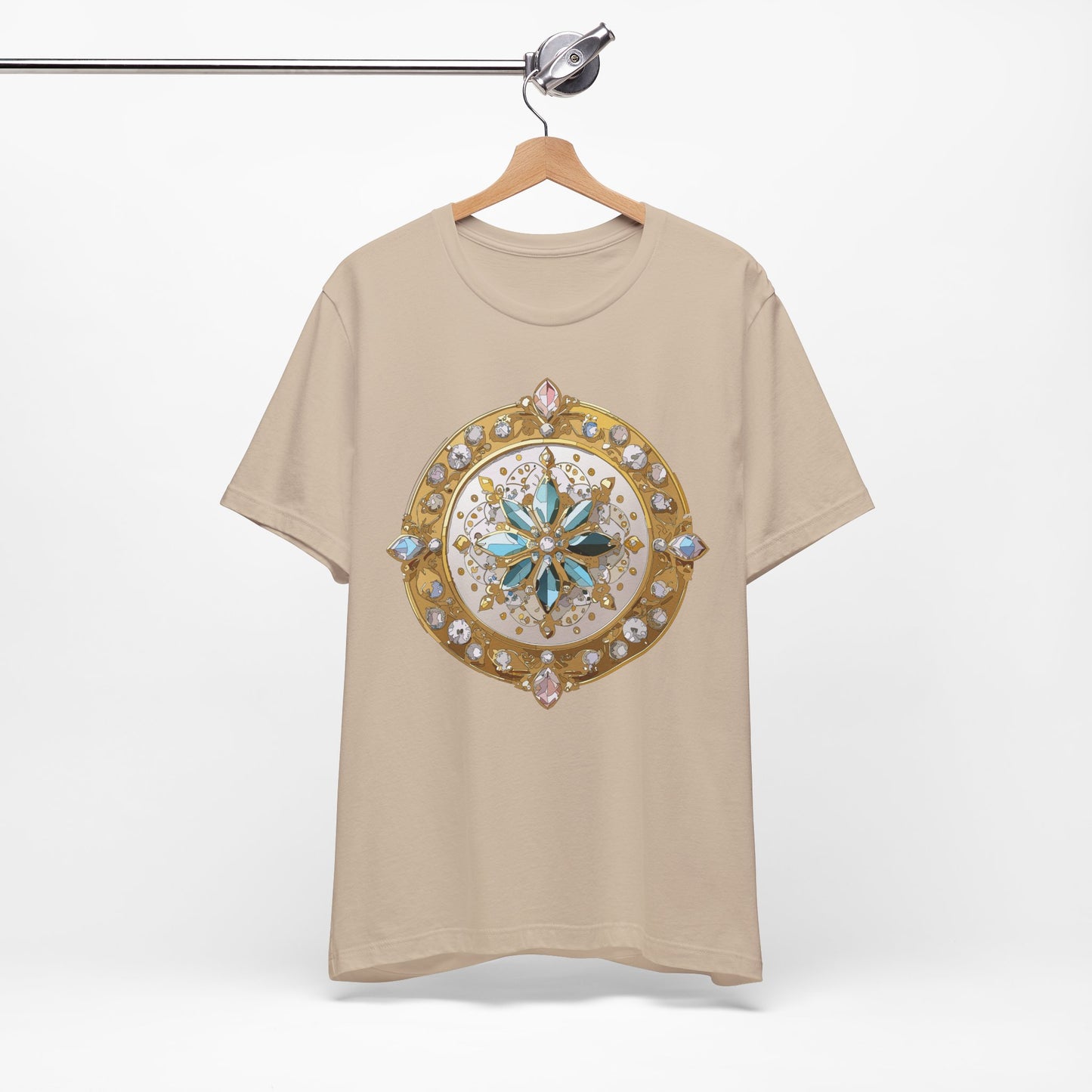 Medallion Shirt, Shirt with Medallion, Tee Shirt with Medal