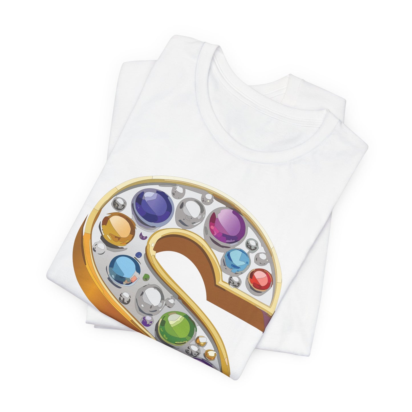 Letter Shirt, Shirt with Letters, Tee Shirt with Gold Letter, Shirt with Antique Letters