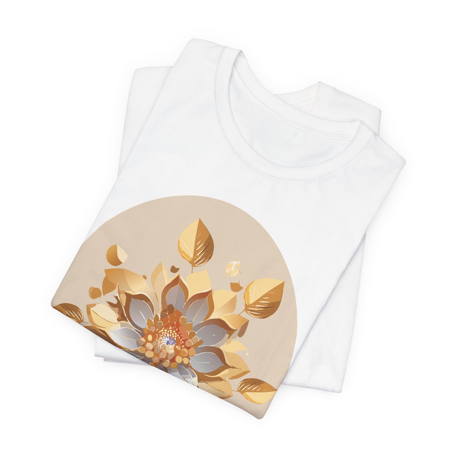 Floral Shirt, Flower Shirt, Tee Shirt with Antique Flower