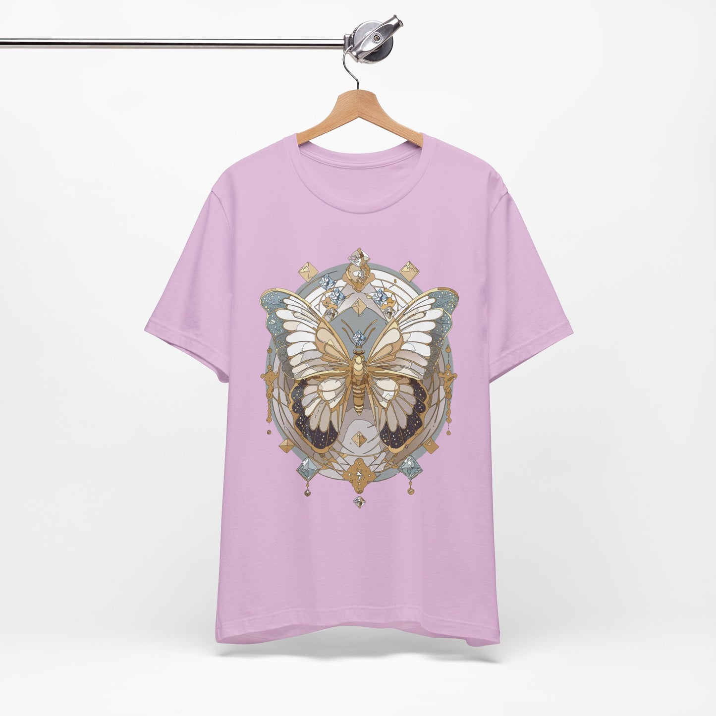 Butterfly Shirt, Shirt with Butterfly, Tee Shirt with Antique Butterfly