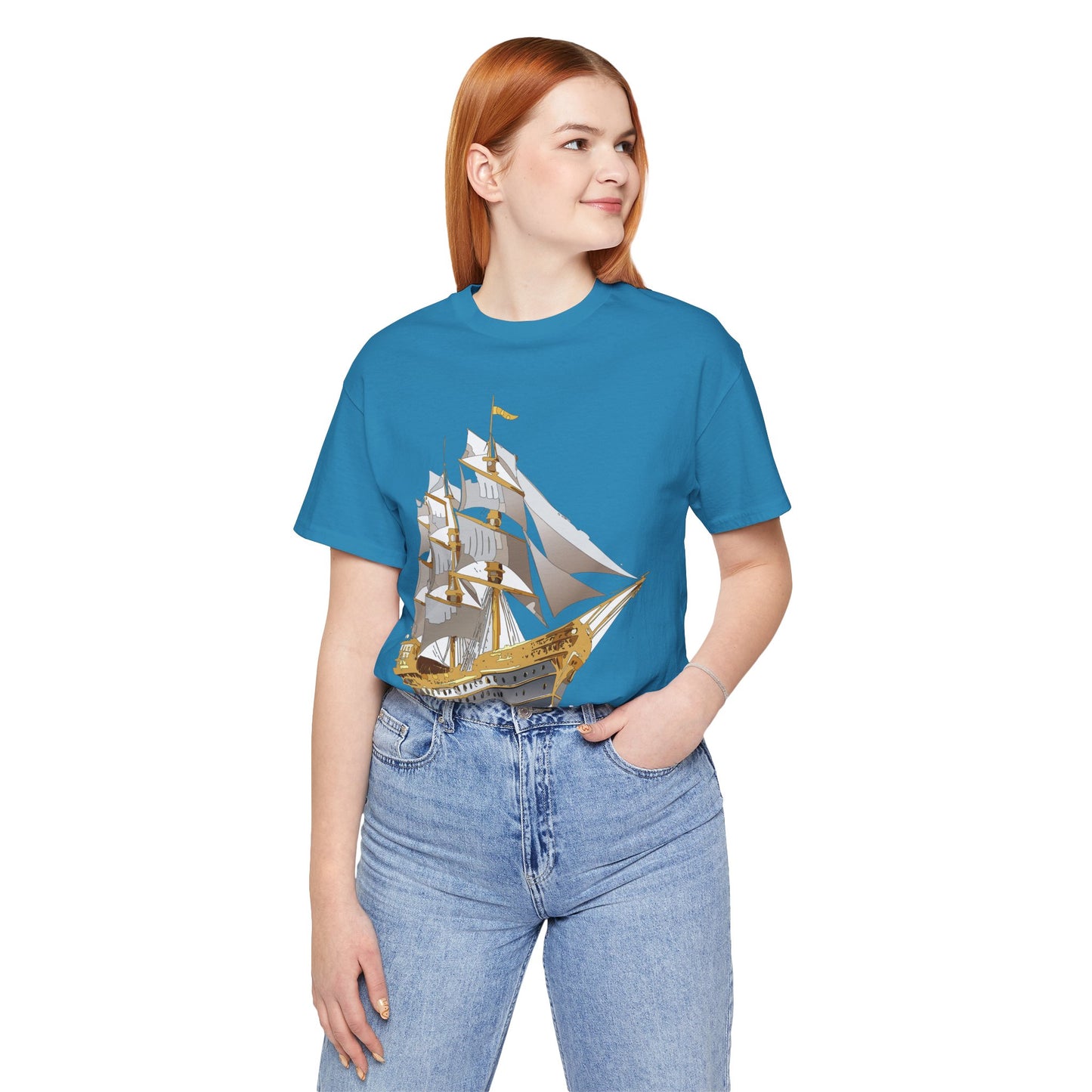 Ship Shirt, Shirt with Ship, Tee shirt with Ship
