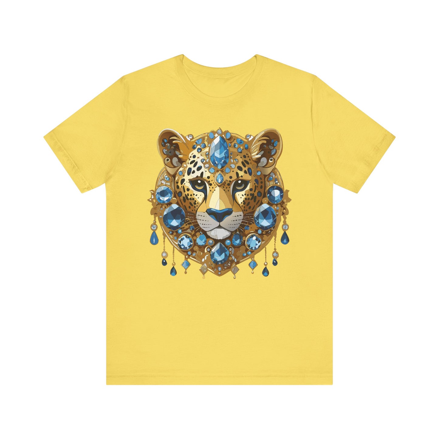 Animal Shirt, Shirt with Animal, Tee Shirt with Gold Animal Medal, Shirt with Antique Animal Medallion