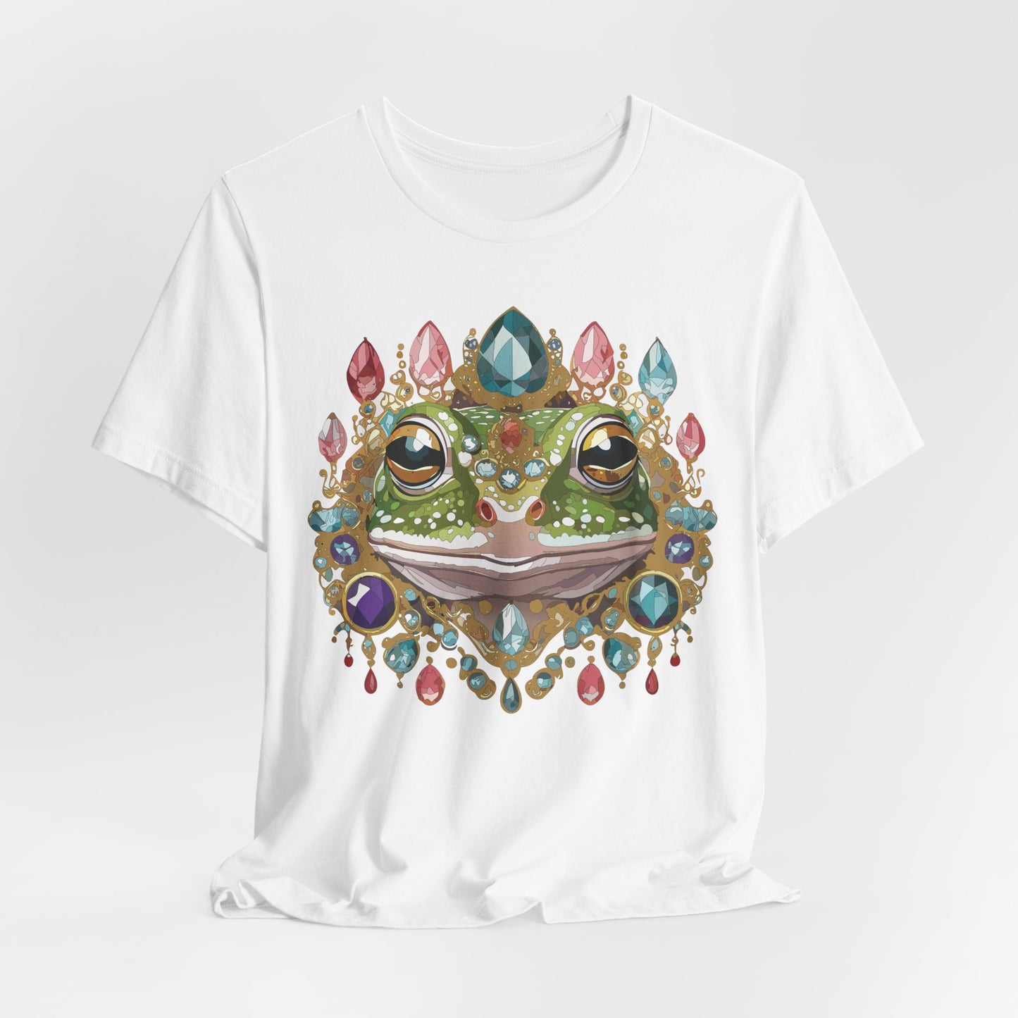 Animal Shirt, Shirt with Animal, Tee Shirt with Gold Animal Medal, Shirt with Antique Animal Medallion