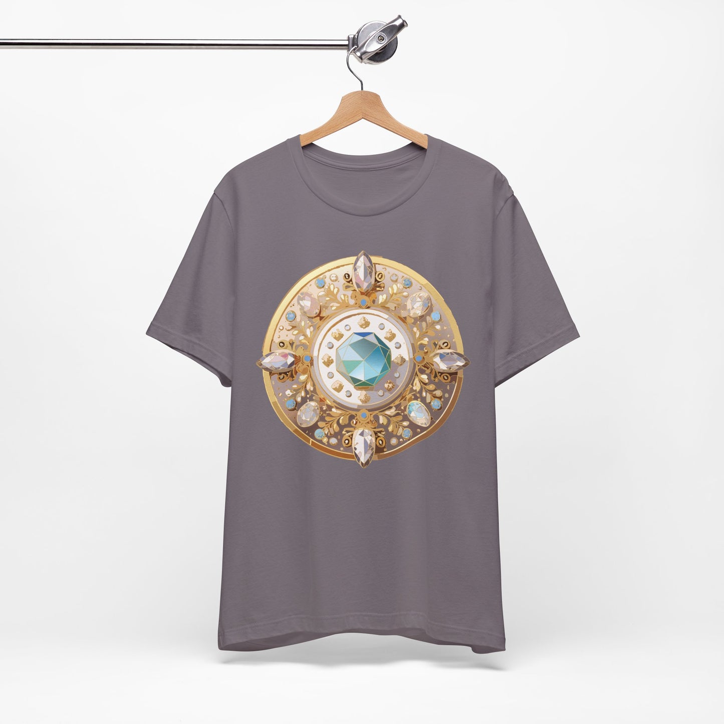 Medallion Shirt, Shirt with Medallion, Tee Shirt with Medal