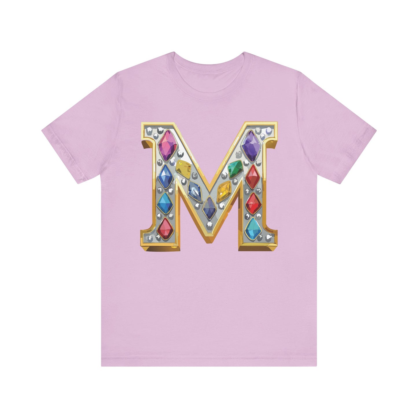 Letter Shirt, Shirt with Letters, Tee Shirt with Gold Letter, Shirt with Antique Letters