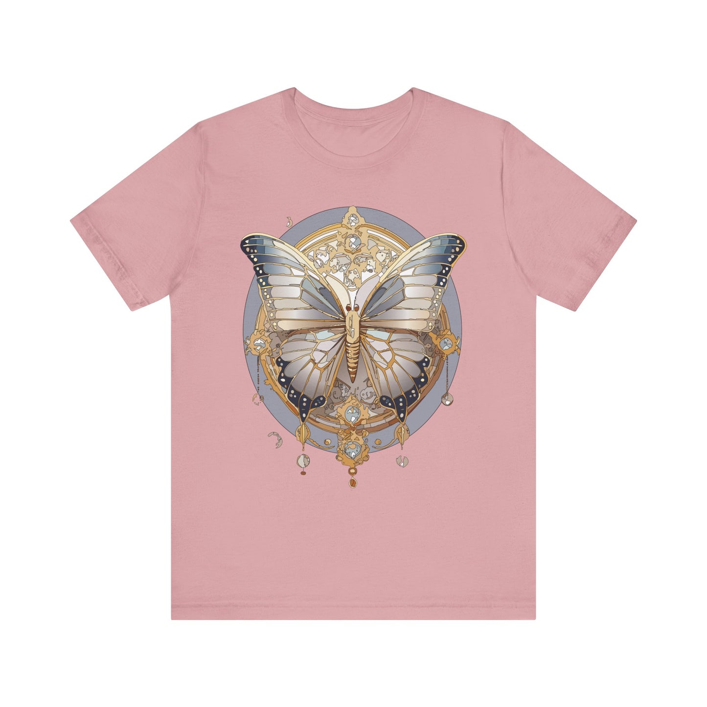Butterfly Shirt, Shirt with Butterfly, Tee Shirt with Antique Butterfly