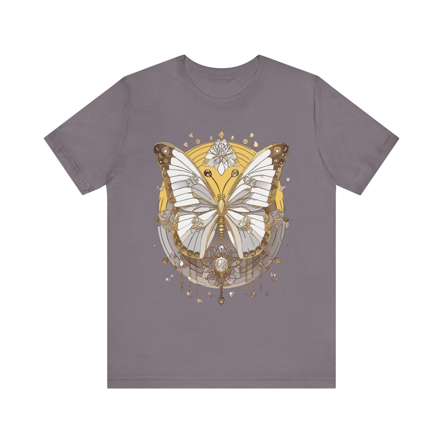 Butterfly Shirt, Shirt with Butterfly, Tee Shirt with Antique Butterfly