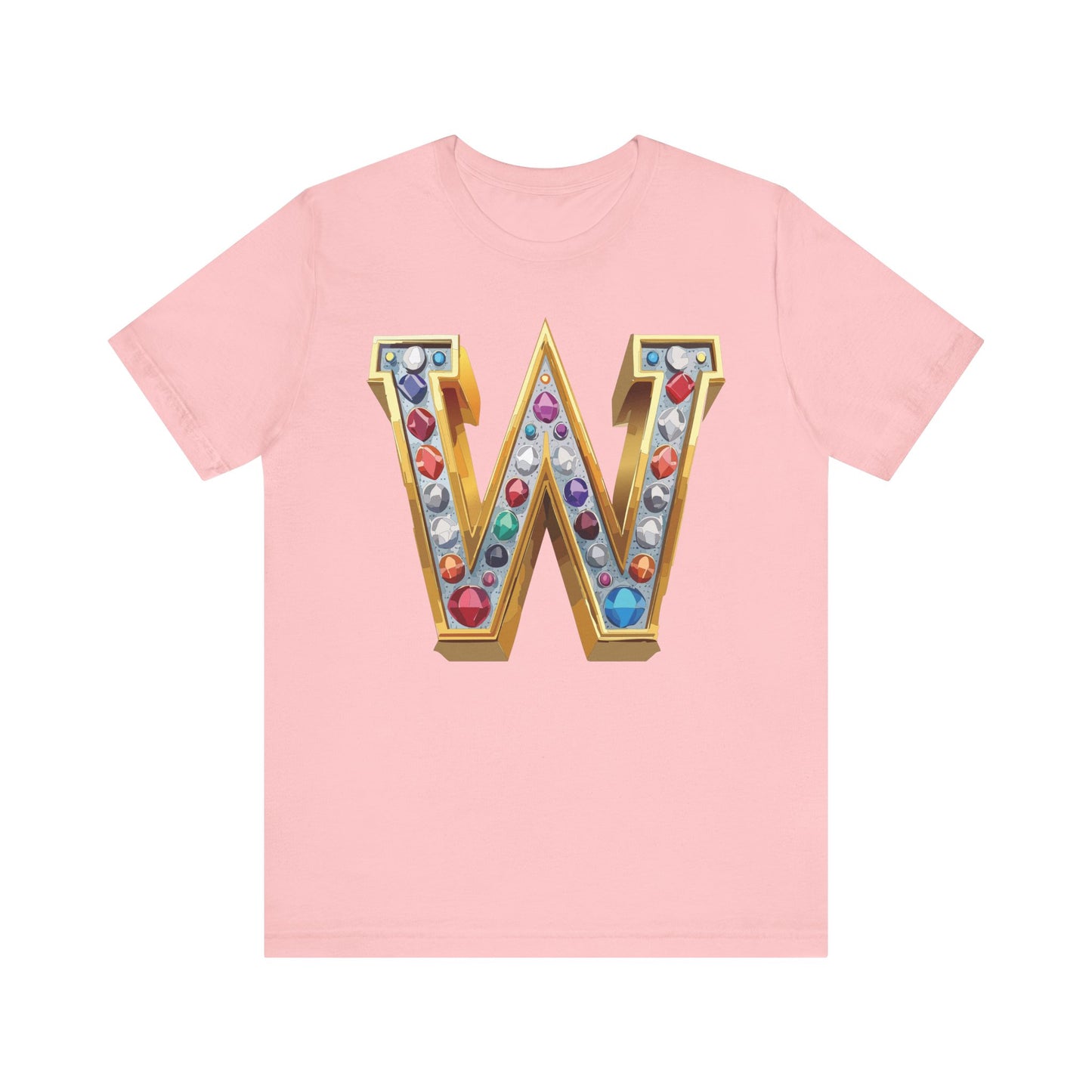 Letter Shirt, Shirt with Letters, Tee Shirt with Gold Letter, Shirt with Antique Letters