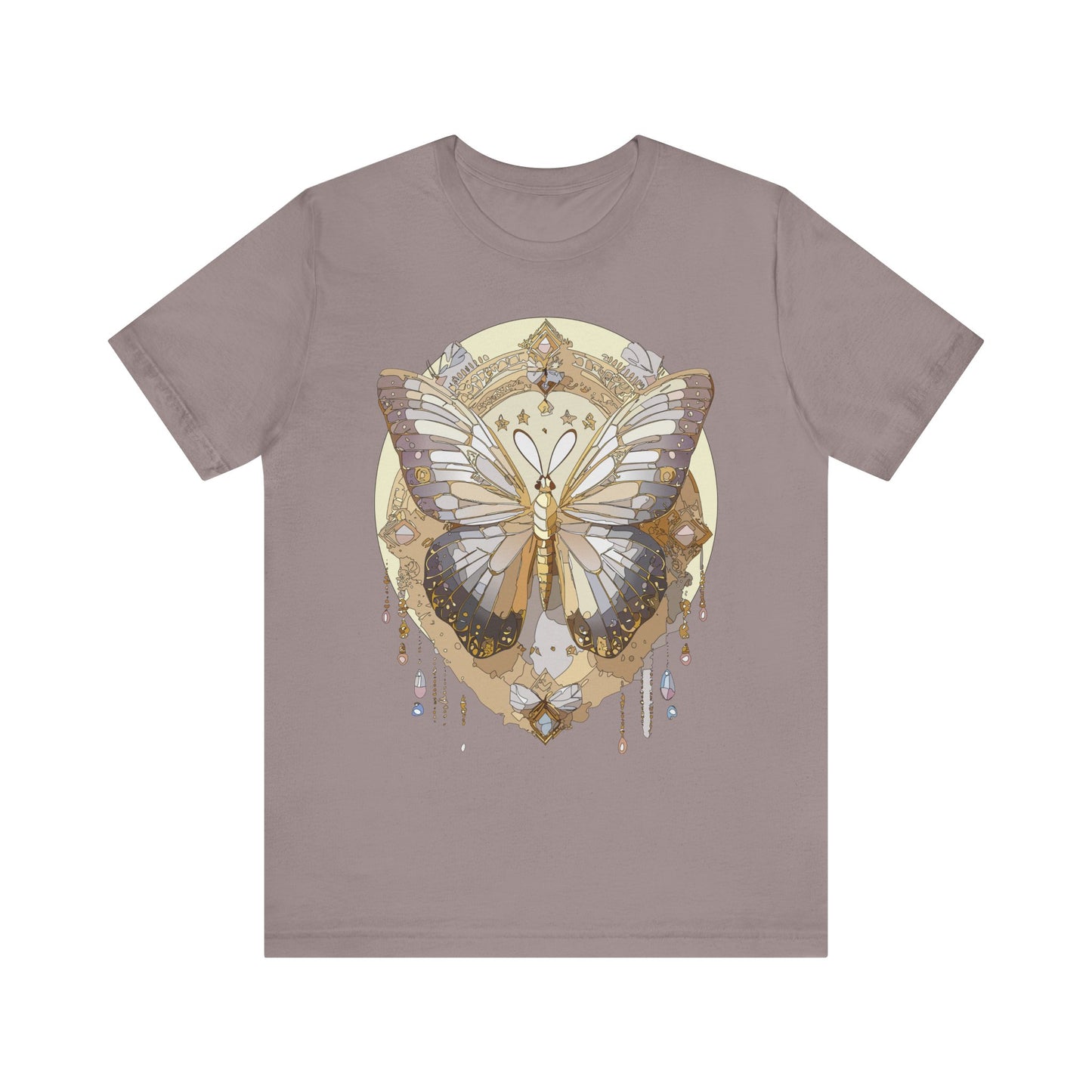 Butterfly Shirt, Shirt with Butterfly, Tee Shirt with Antique Butterfly