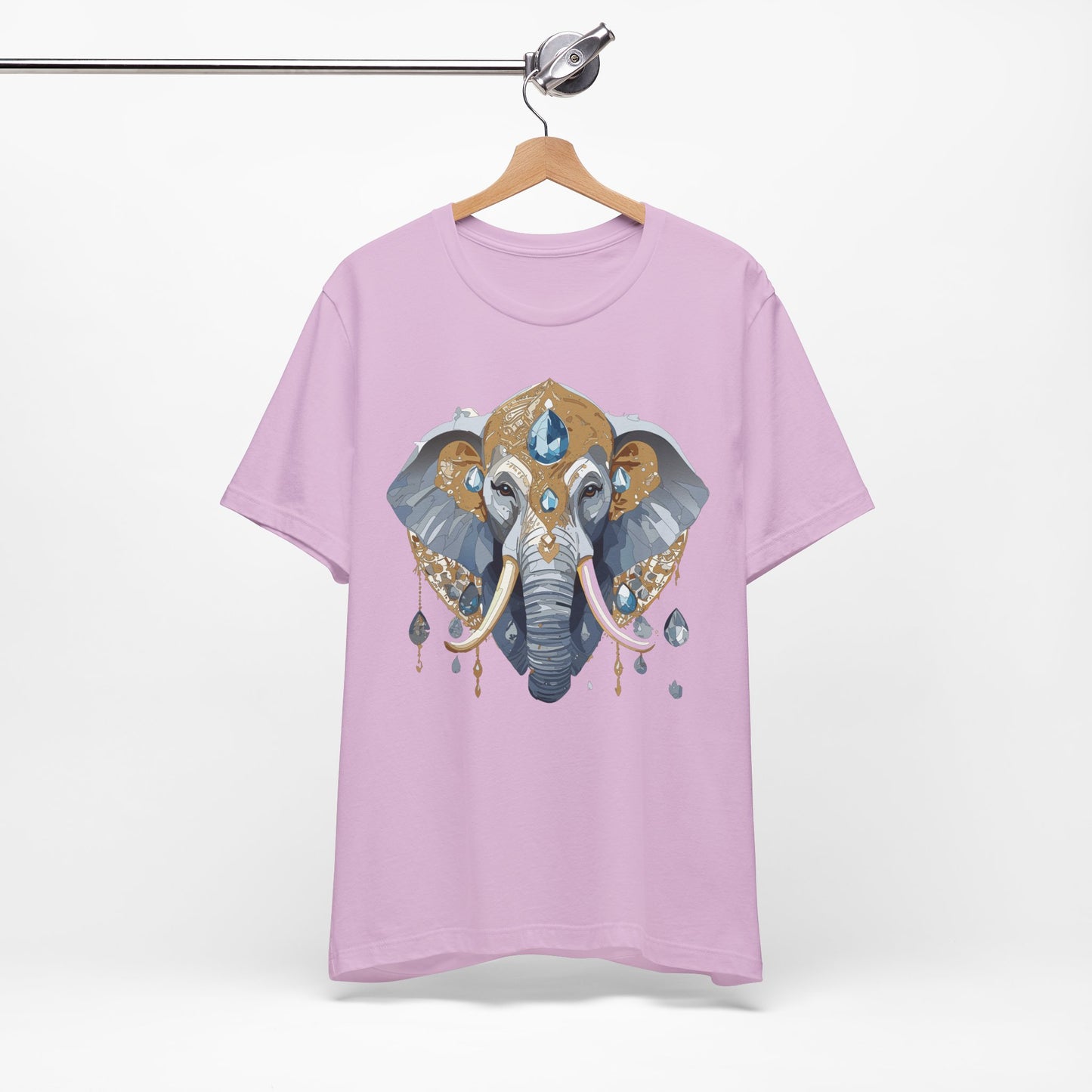 Animal Shirt, Shirt with Animal, Tee Shirt with Gold Animal Medal, Shirt with Antique Animal Medallion