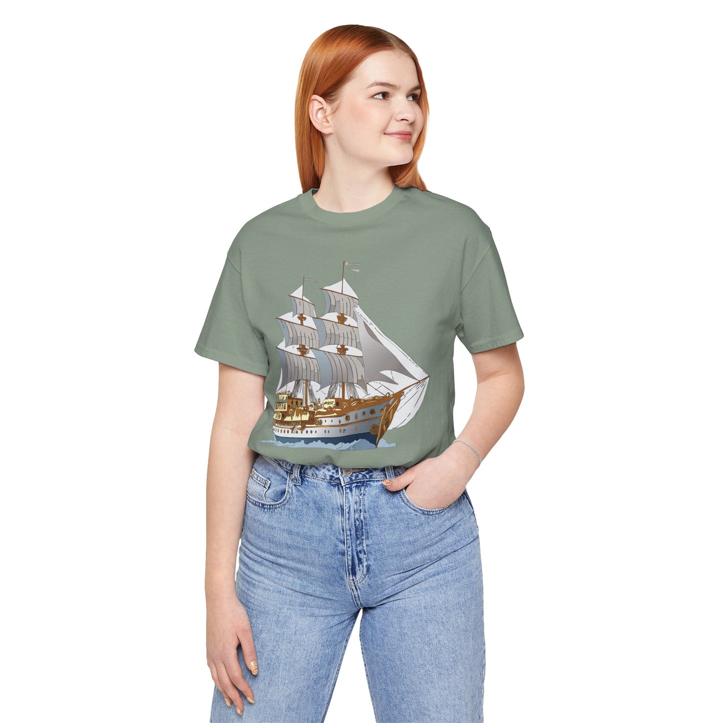 Ship Shirt, Shirt with Ship, Tee shirt with Ship