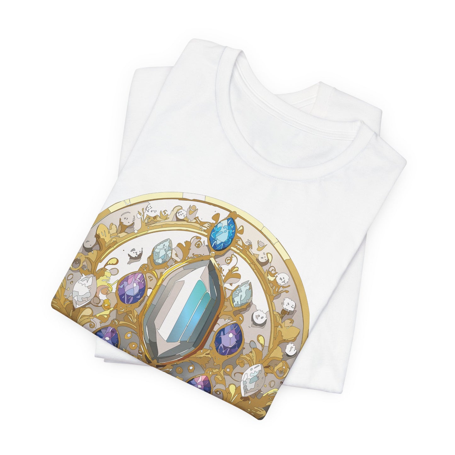 Medallion Shirt, Shirt with Medallion, Tee Shirt with Medal