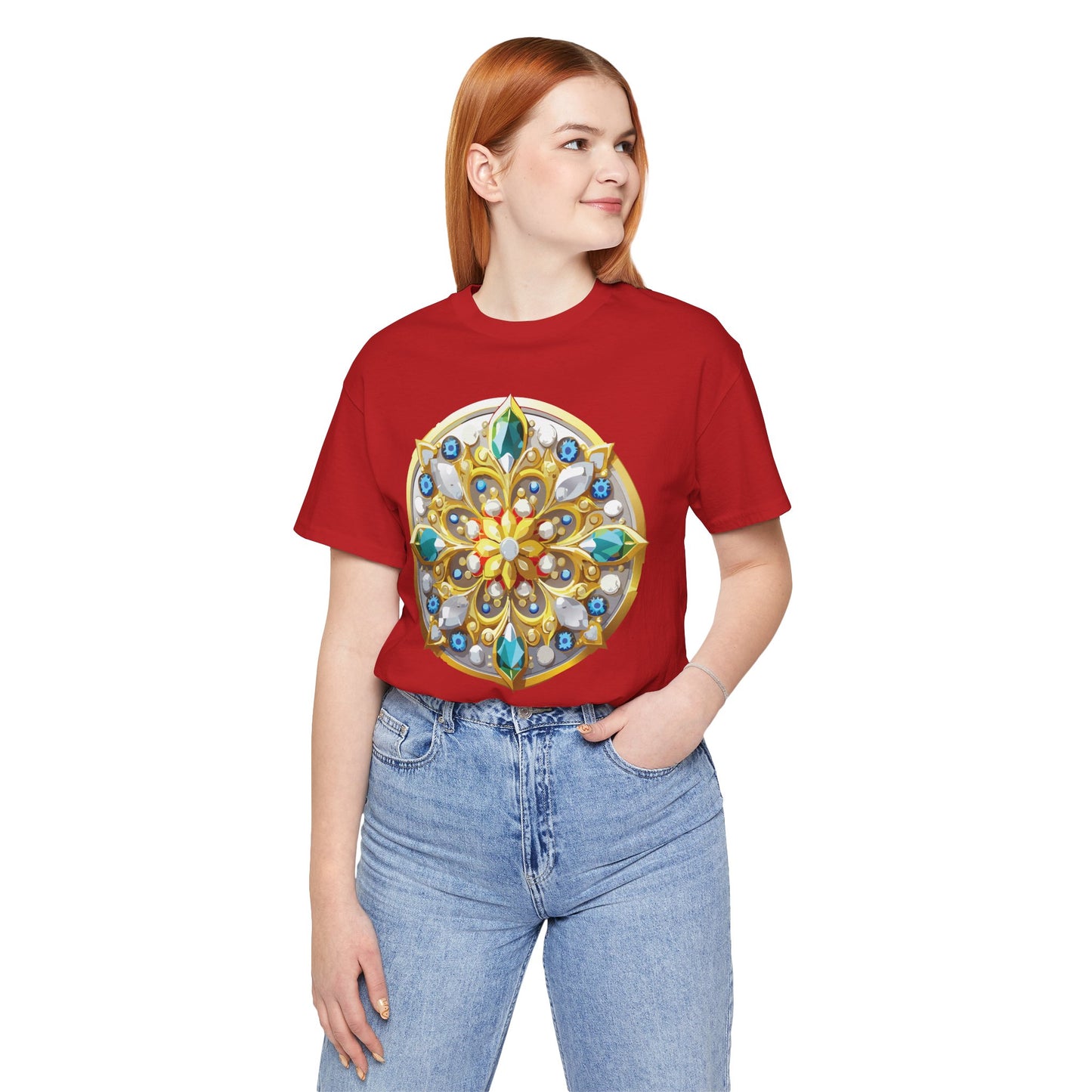 Medallion Shirt, Shirt with Medallion, Tee Shirt with Medal