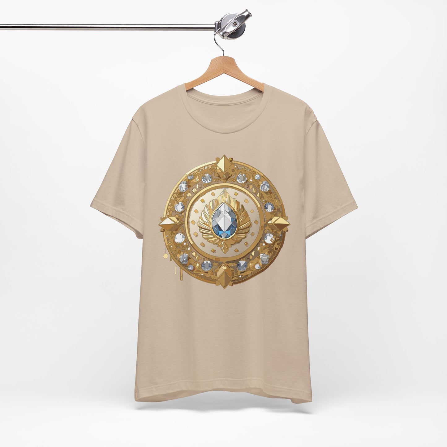 Medallion Shirt, Shirt with Medallion, Tee Shirt with Medal