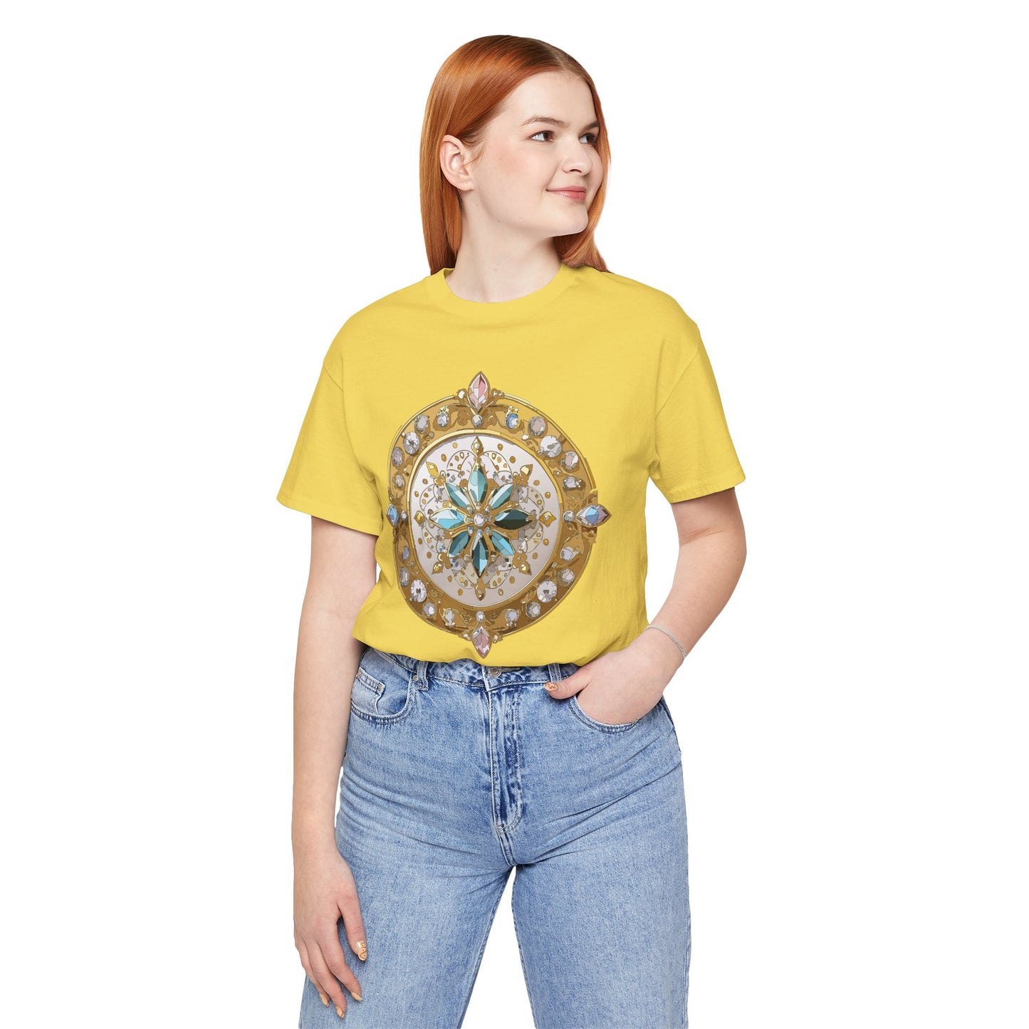 Medallion Shirt, Shirt with Medallion, Tee Shirt with Medal