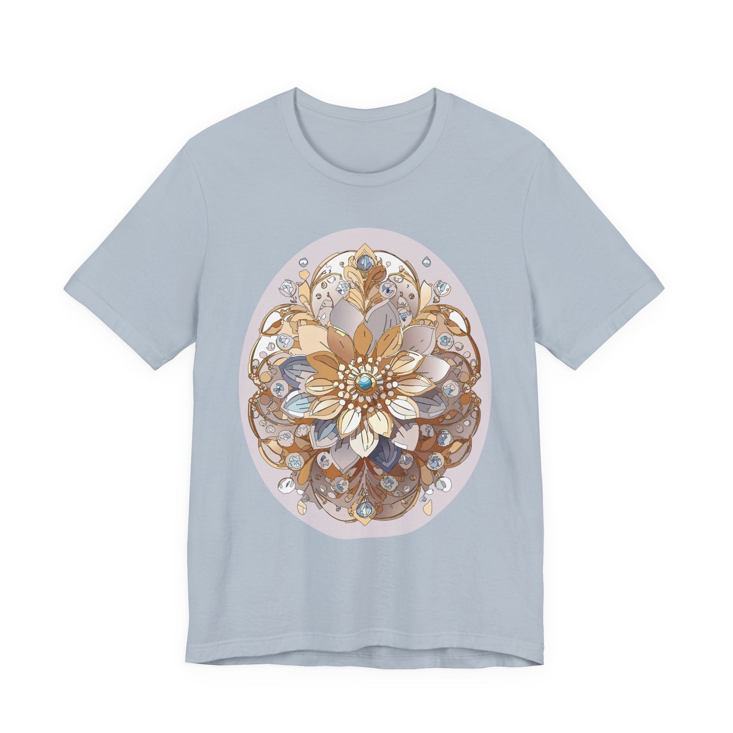 Floral Shirt, Flower Shirt, Tee Shirt with Antique Flower