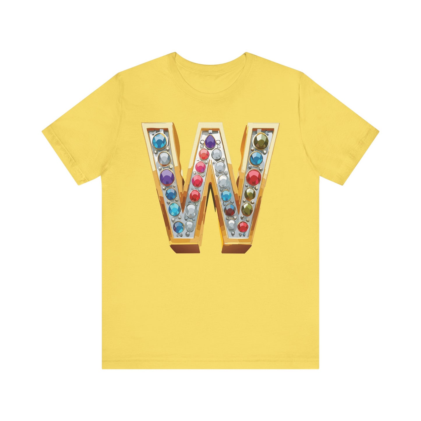 Letter Shirt, Shirt with Letters, Tee Shirt with Gold Letter, Shirt with Antique Letters