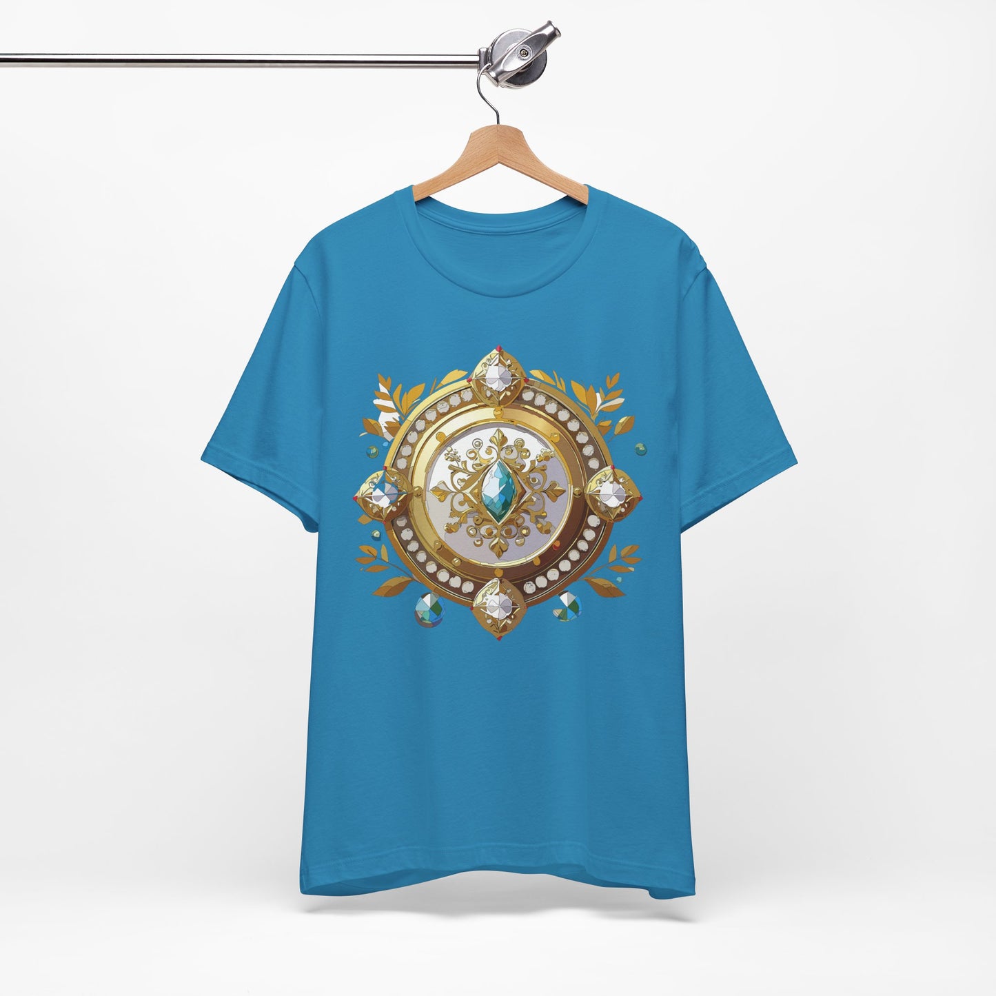 Medallion Shirt, Shirt with Medallion, Tee Shirt with Medal