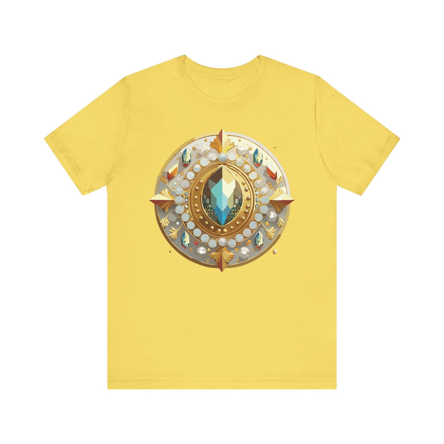 Medallion Shirt, Shirt with Medallion, Tee Shirt with Medal