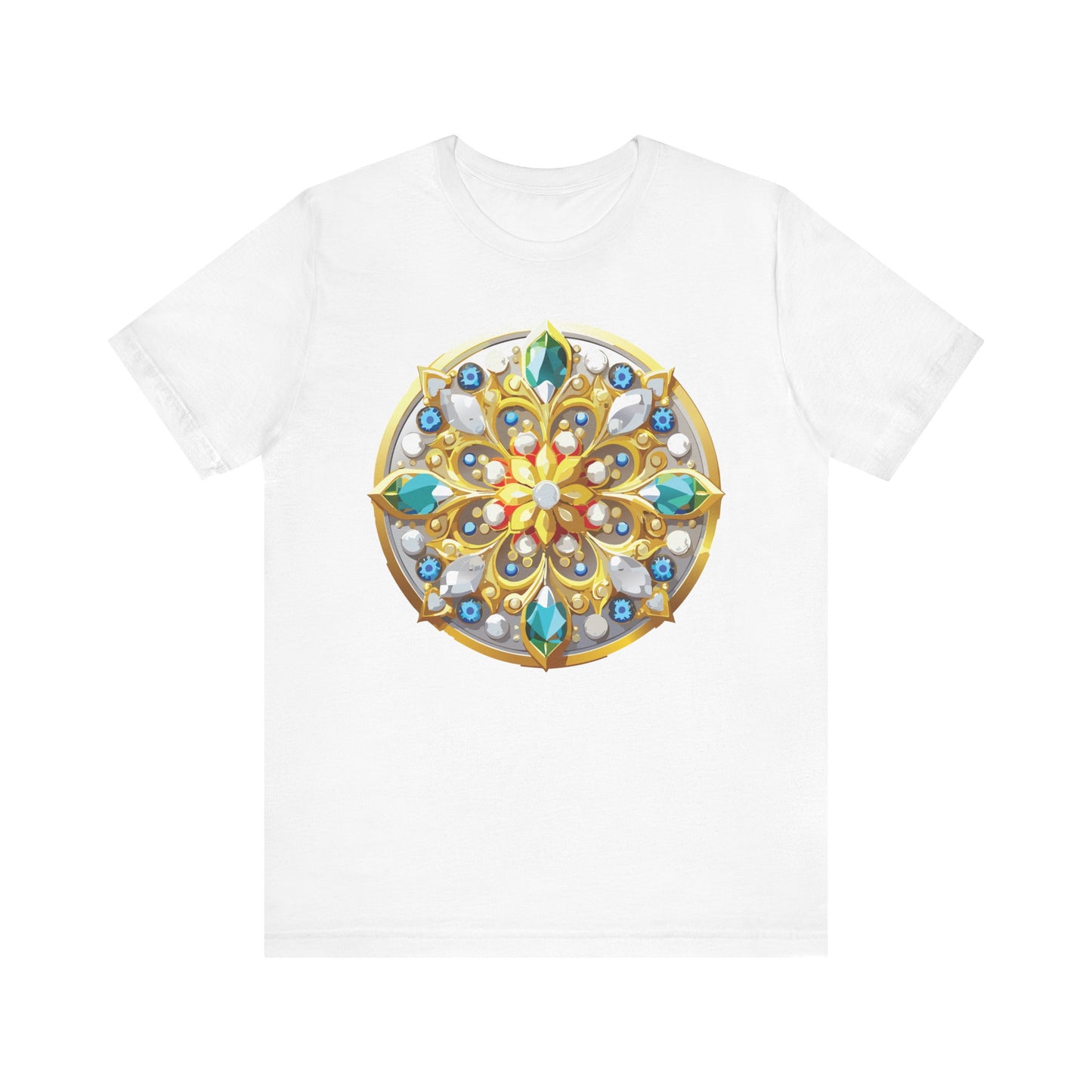 Medallion Shirt, Shirt with Medallion, Tee Shirt with Medal