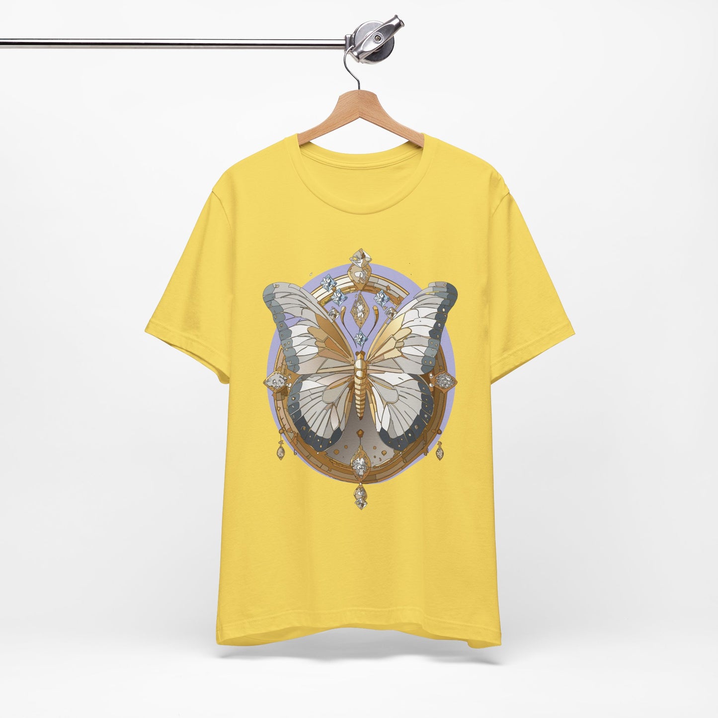 Butterfly Shirt, Shirt with Butterfly, Tee Shirt with Antique Butterfly