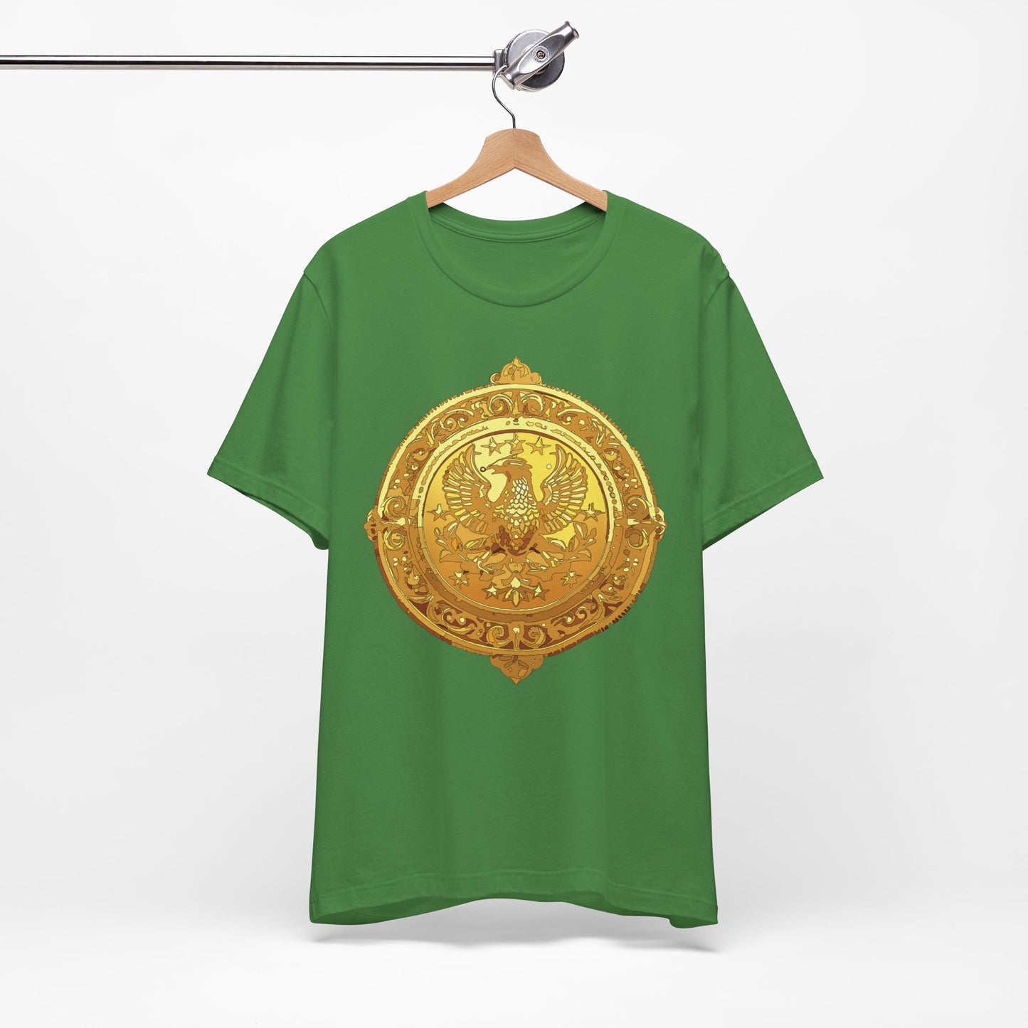 Coin Shirt, Shirt with Coin, Tee Shirt with Gold Coin, Shirt with Antique Coin
