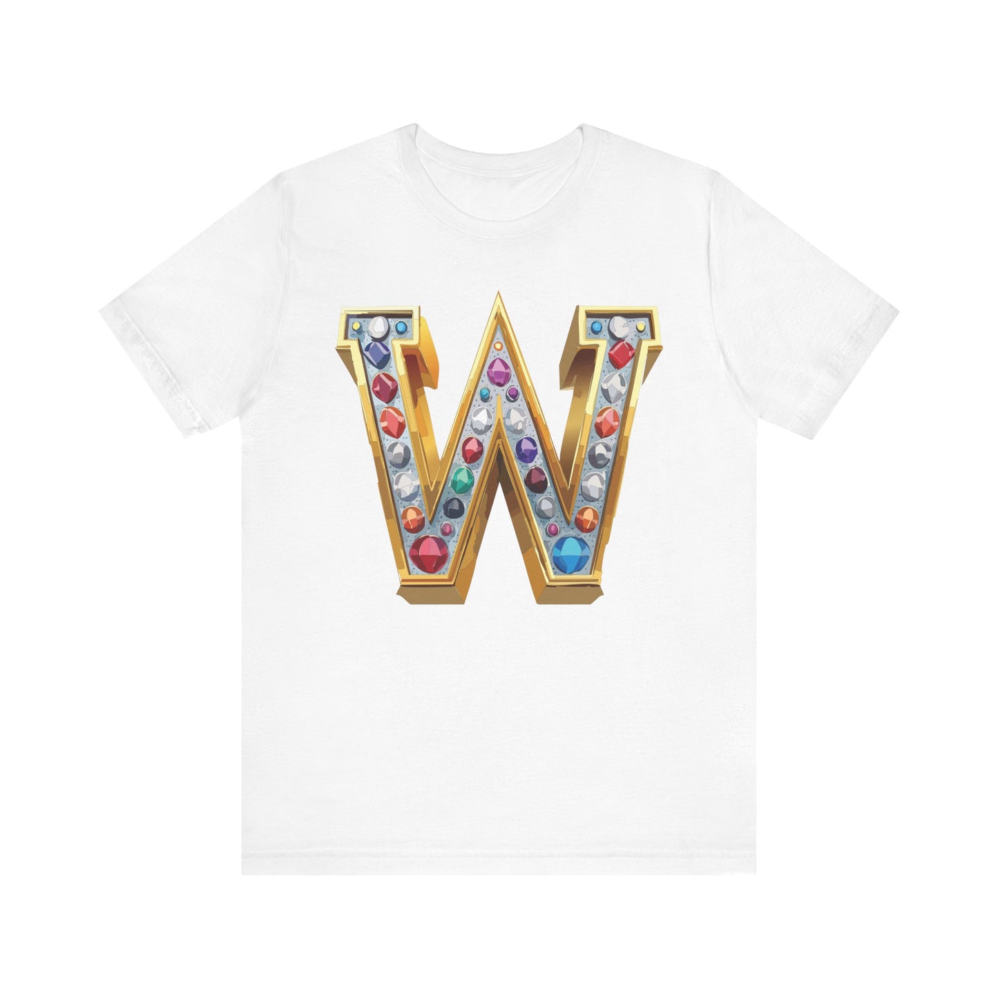 Letter Shirt, Shirt with Letters, Tee Shirt with Gold Letter, Shirt with Antique Letters