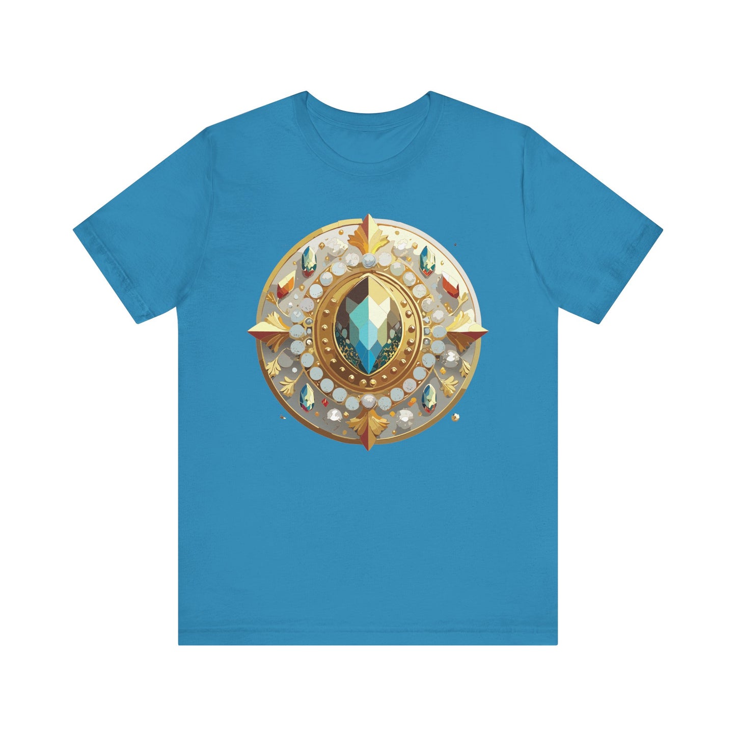 Medallion Shirt, Shirt with Medallion, Tee Shirt with Medal