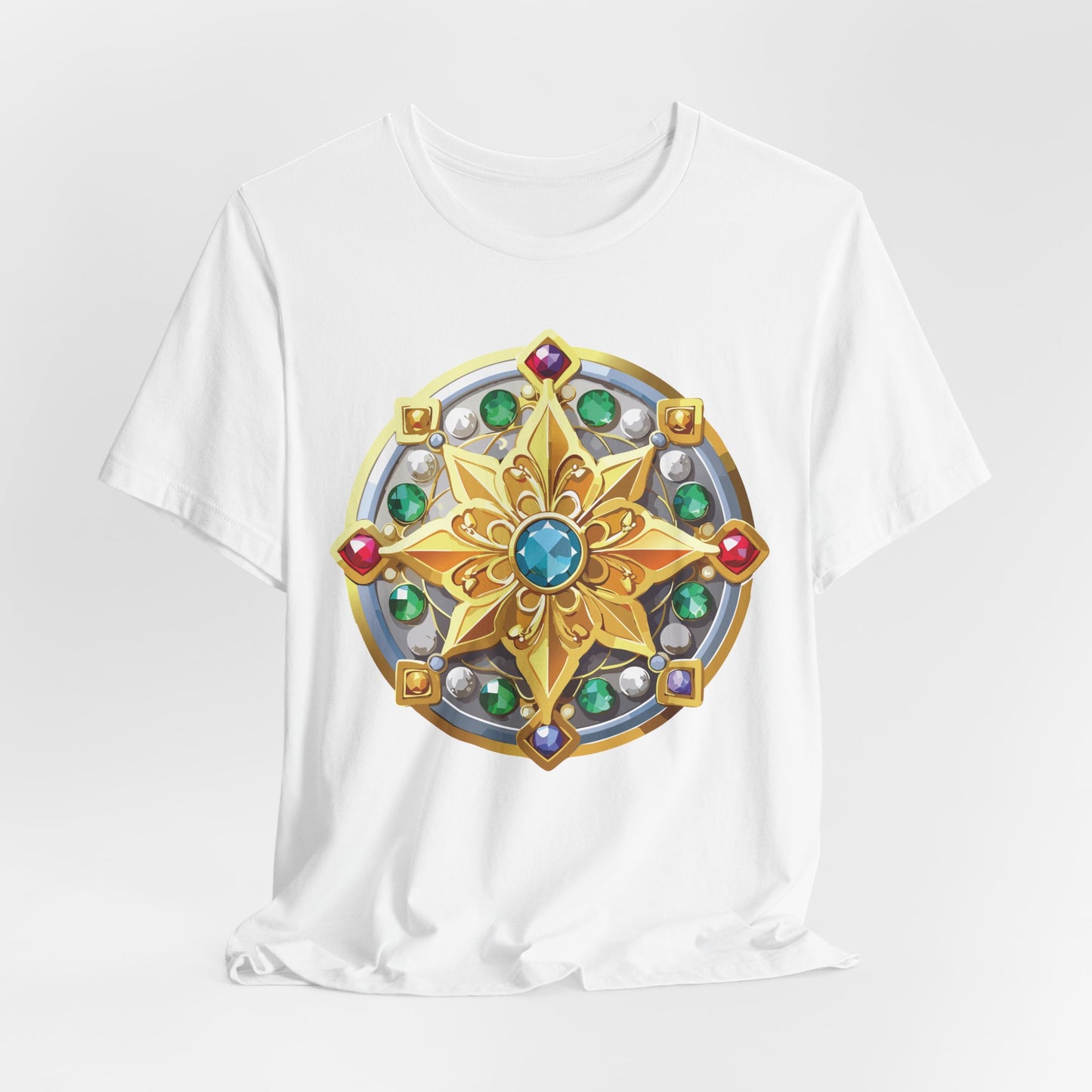 Medallion Shirt, Shirt with Medallion, Tee Shirt with Medal