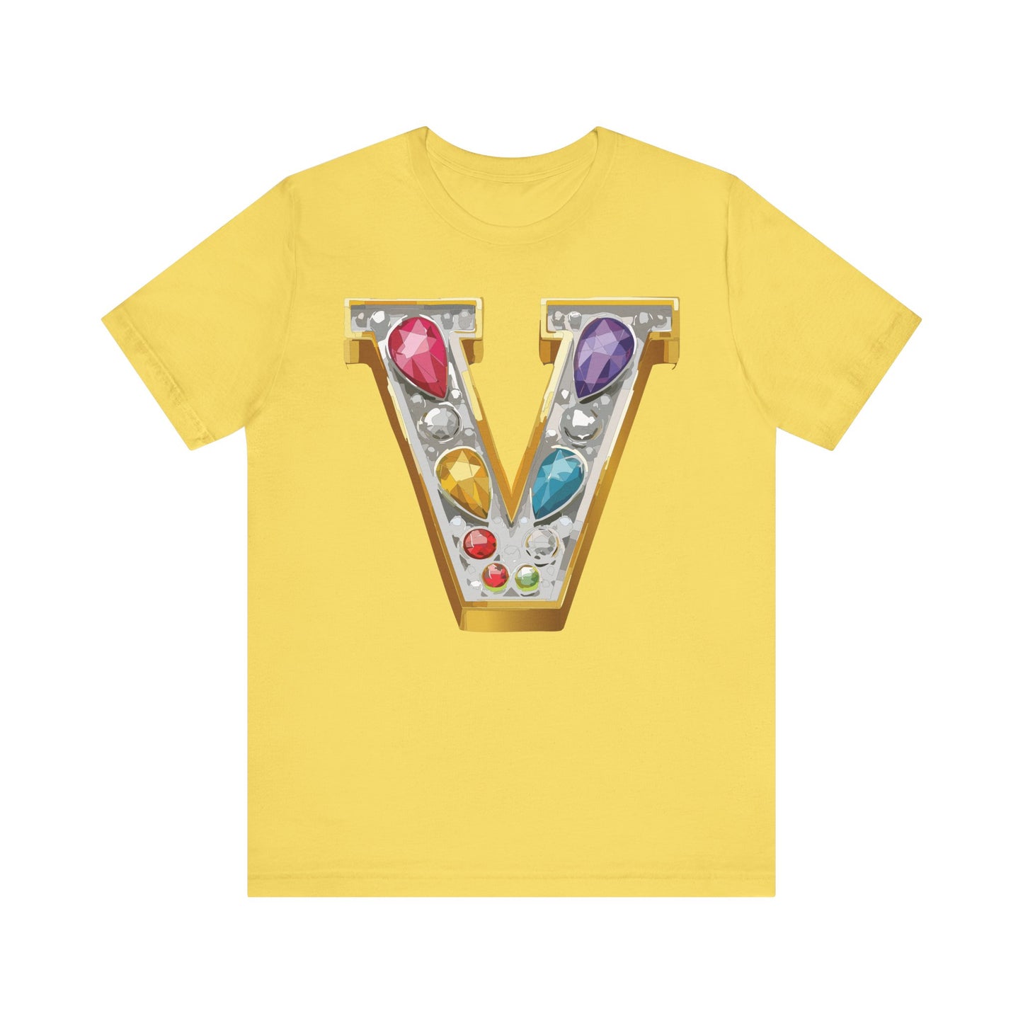 Letter Shirt, Shirt with Letters, Tee Shirt with Gold Letter, Shirt with Antique Letters