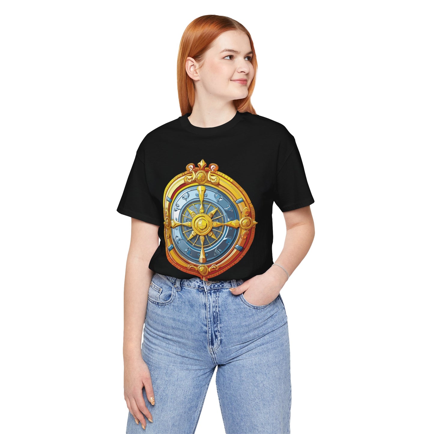 Coin Shirt, Shirt with Coin, Tee Shirt with Gold Coin, Shirt with Antique Coin