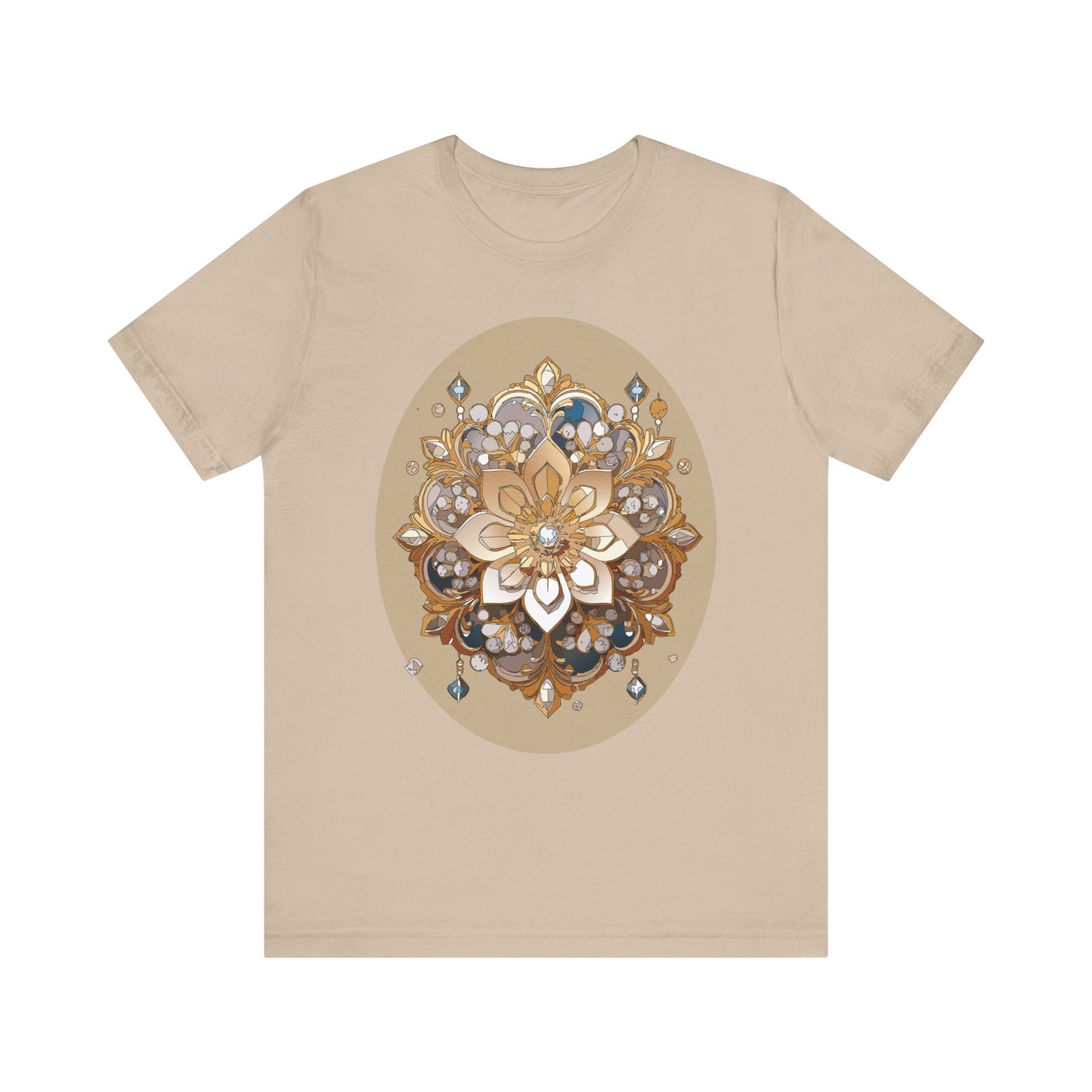 Floral Shirt, Flower Shirt, Tee Shirt with Antique Flower