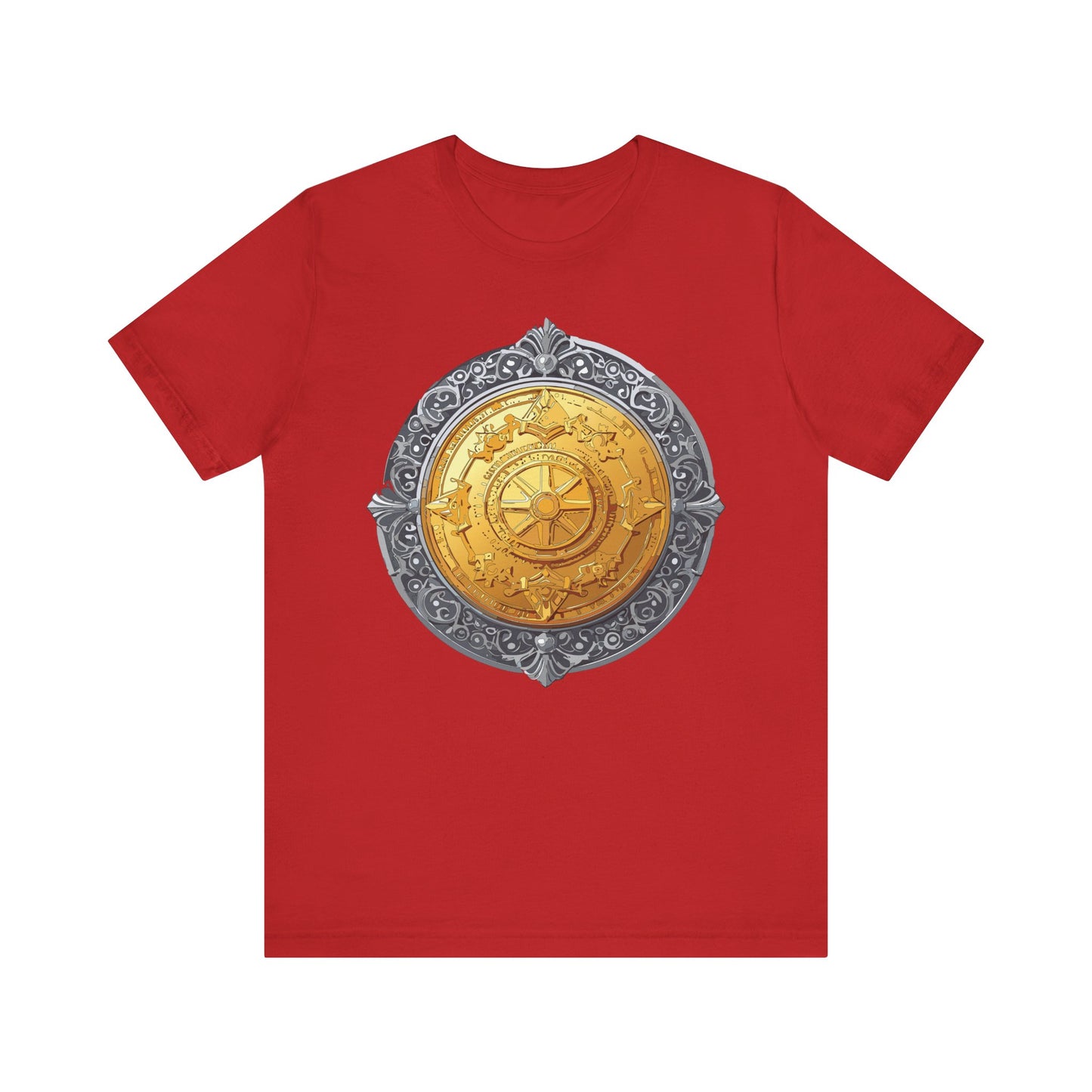 Coin Shirt, Shirt with Coin, Tee Shirt with Gold Coin, Shirt with Antique Coin