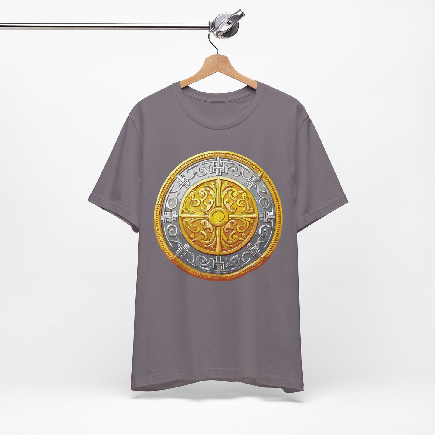 Coin Shirt, Shirt with Coin, Tee Shirt with Gold Coin, Shirt with Antique Coin