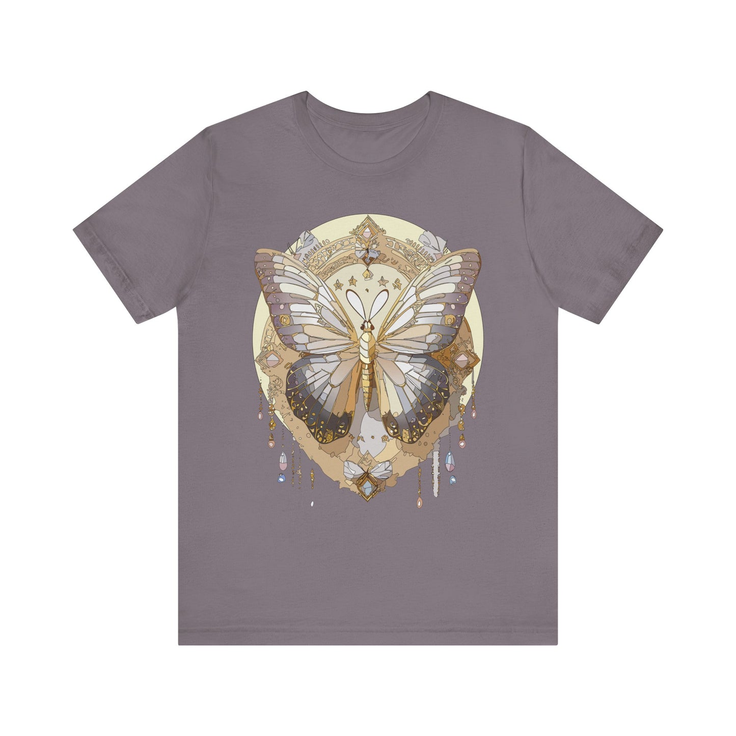 Butterfly Shirt, Shirt with Butterfly, Tee Shirt with Antique Butterfly