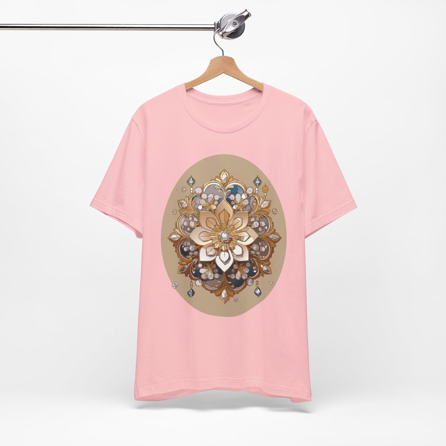 Floral Shirt, Flower Shirt, Tee Shirt with Antique Flower