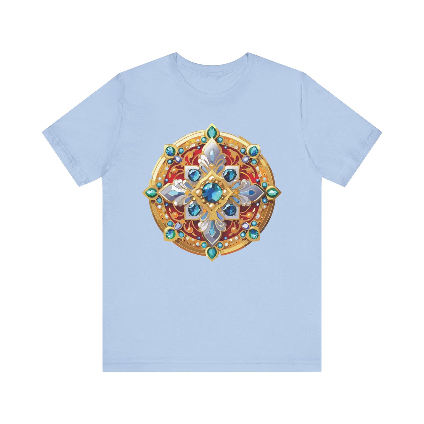 Medallion Shirt, Shirt with Medallion, Tee Shirt with Medal