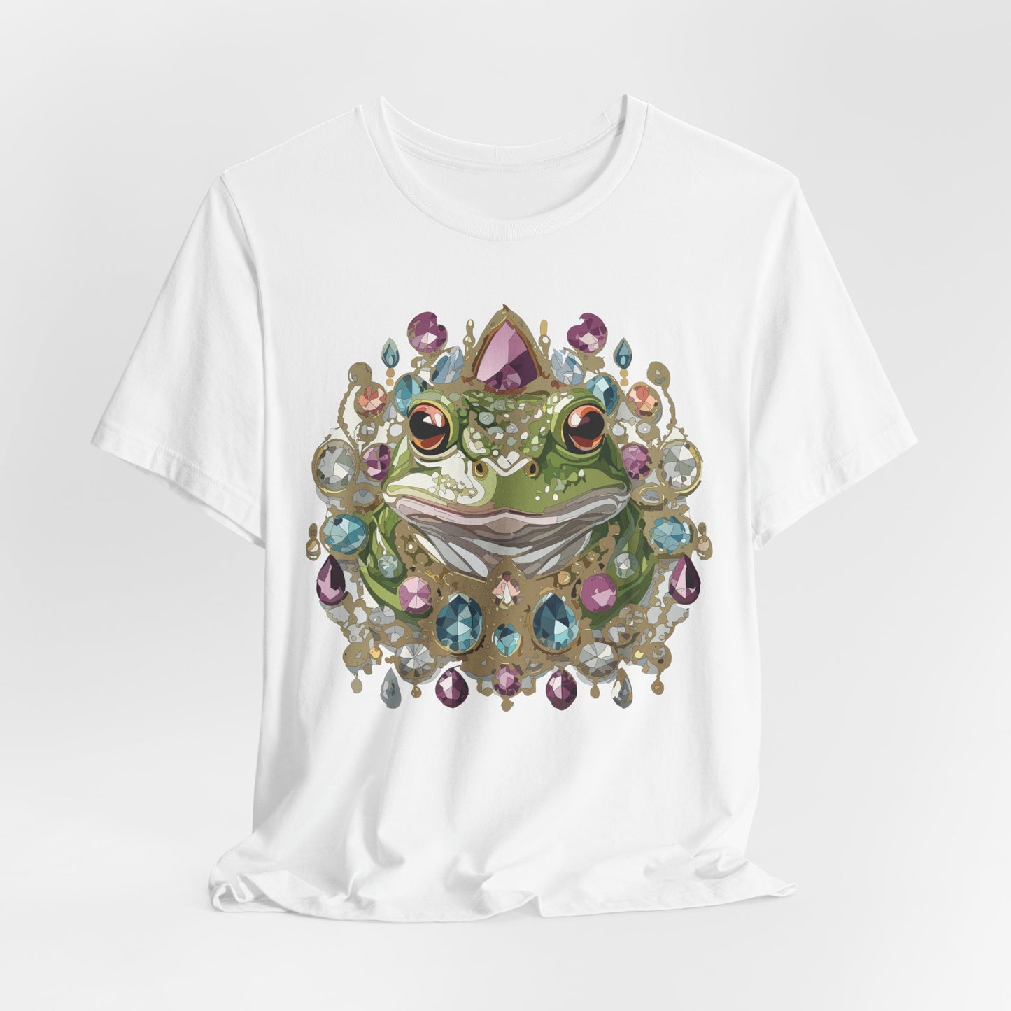 Animal Shirt, Shirt with Animal, Tee Shirt with Gold Animal Medal, Shirt with Antique Animal Medallion
