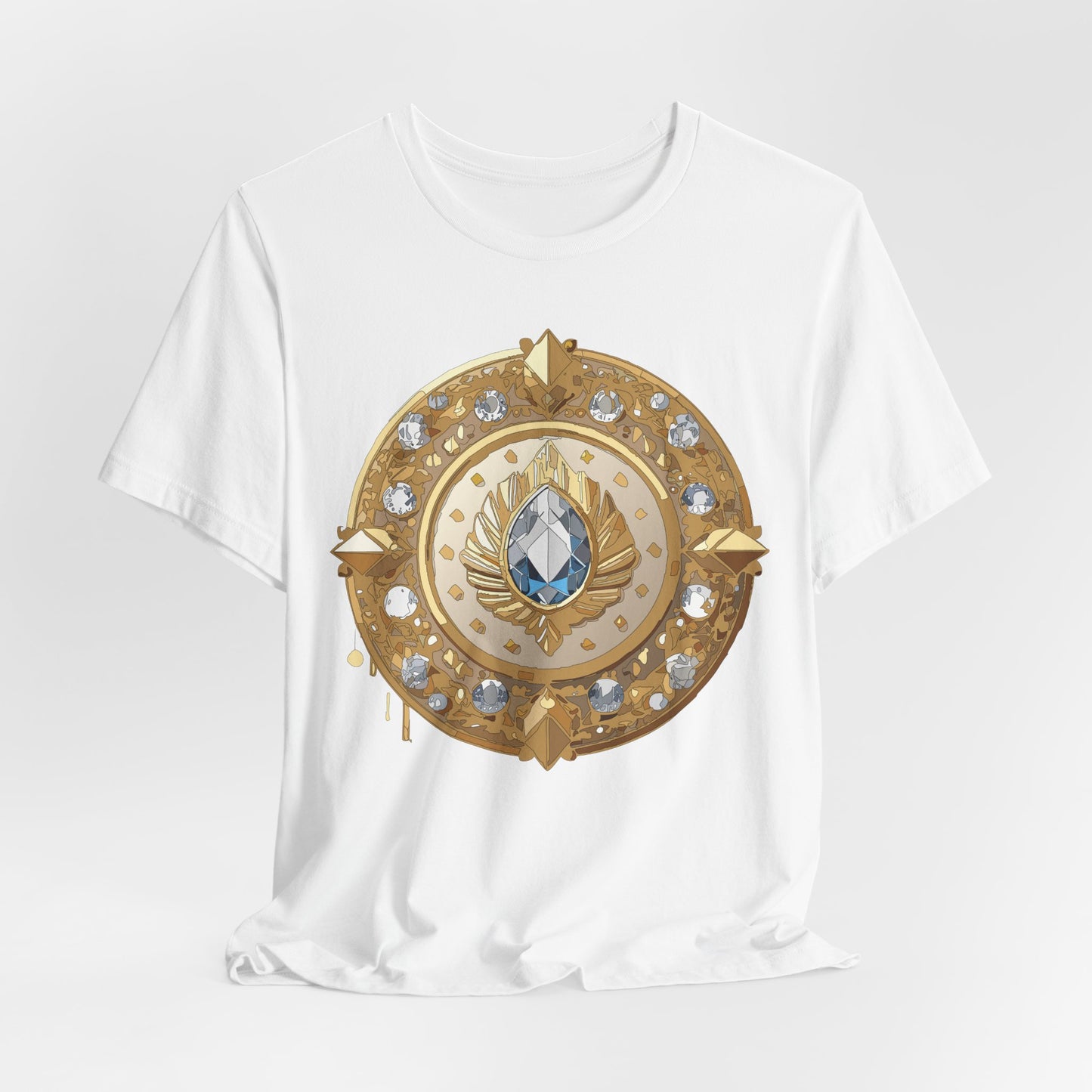 Medallion Shirt, Shirt with Medallion, Tee Shirt with Medal