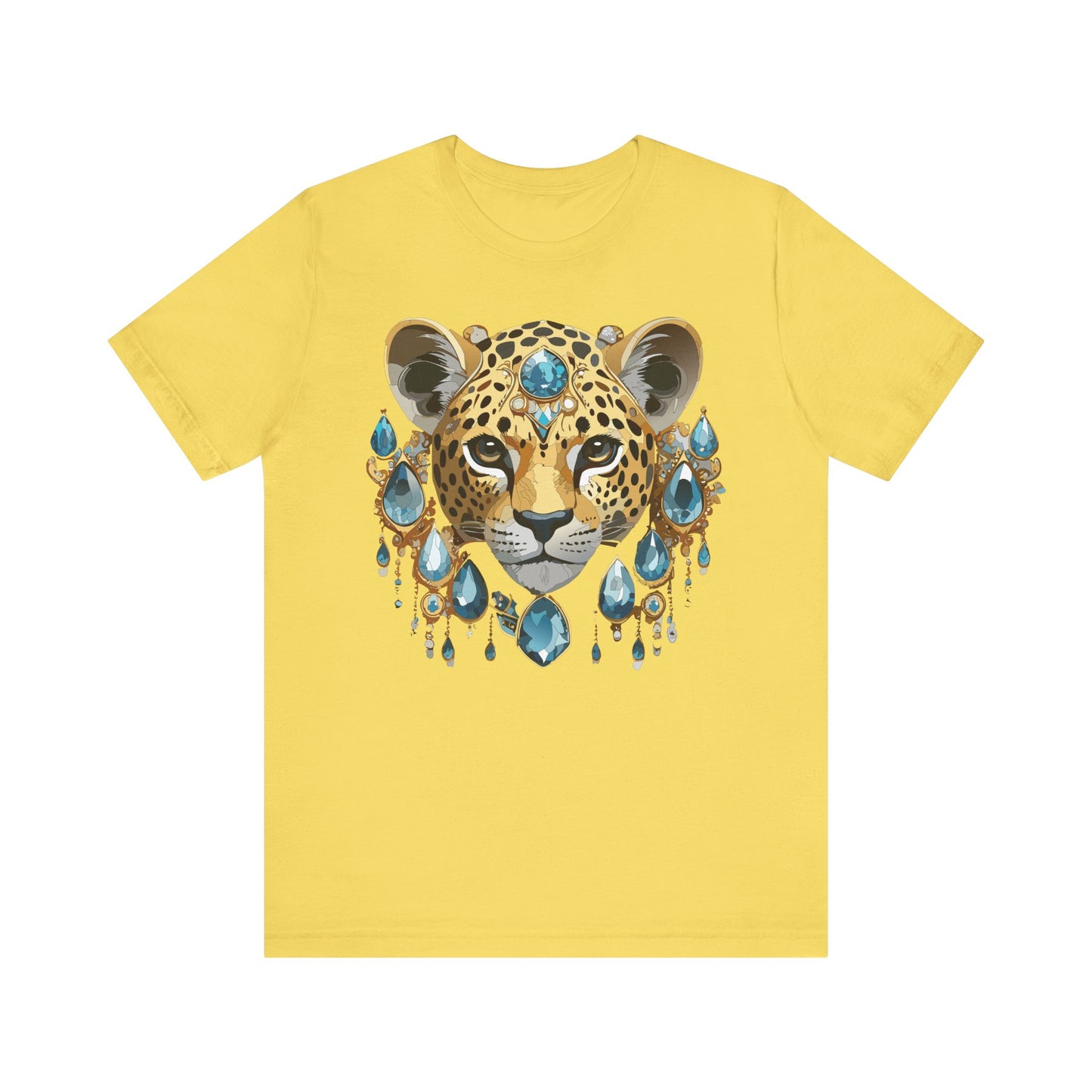 Animal Shirt, Shirt with Animal, Tee Shirt with Gold Animal Medal, Shirt with Antique Animal Medallion