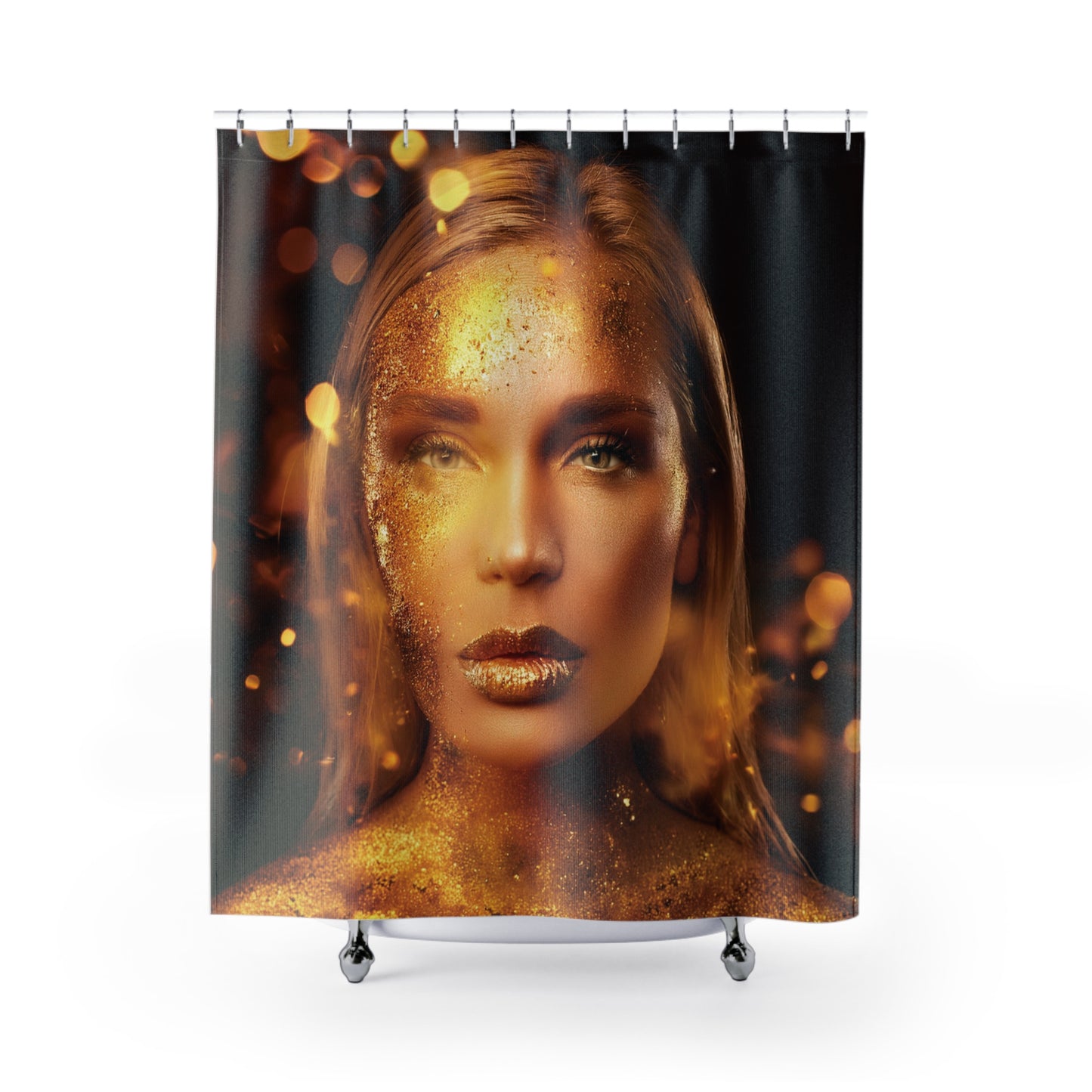 Woman Shower Curtain