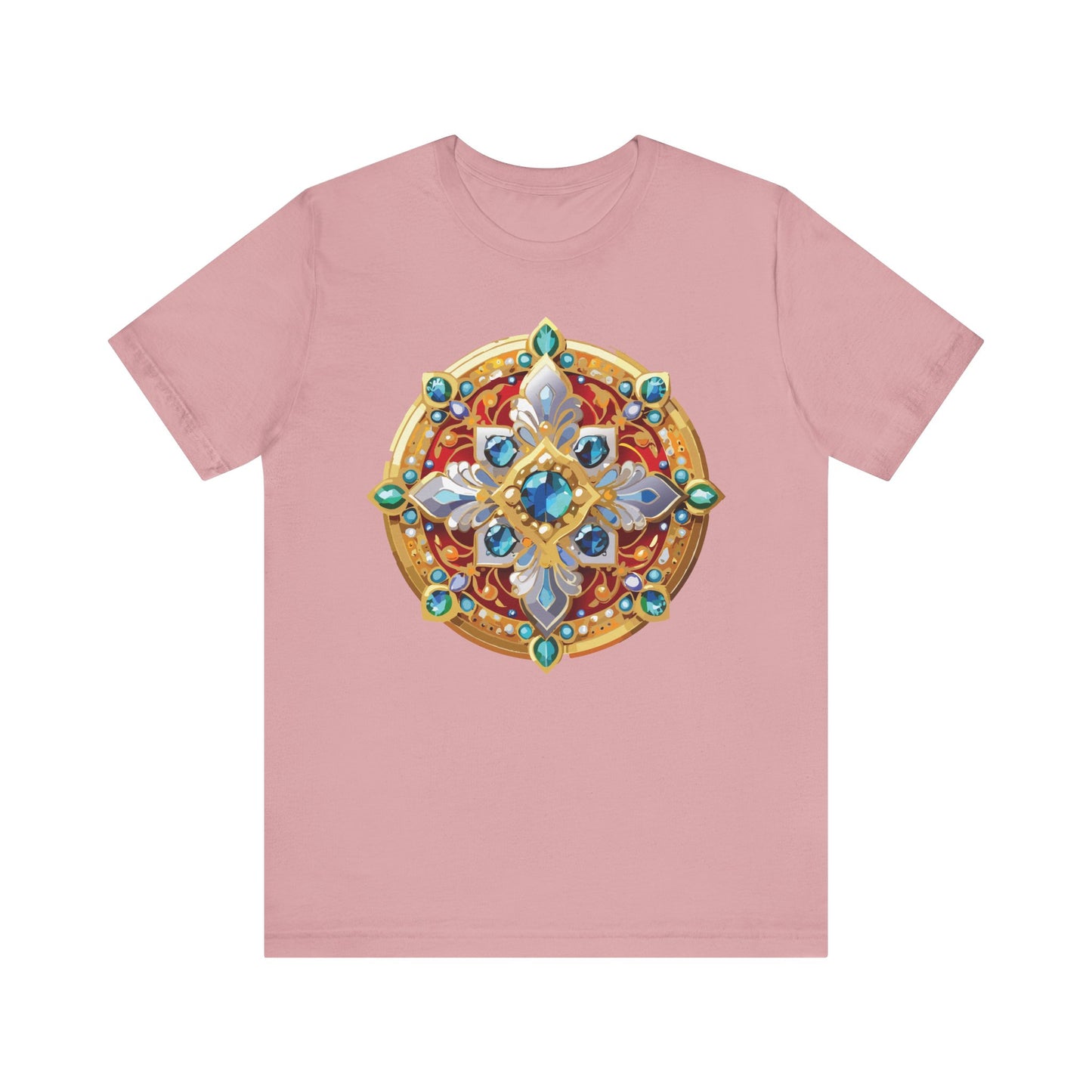 Medallion Shirt, Shirt with Medallion, Tee Shirt with Medal