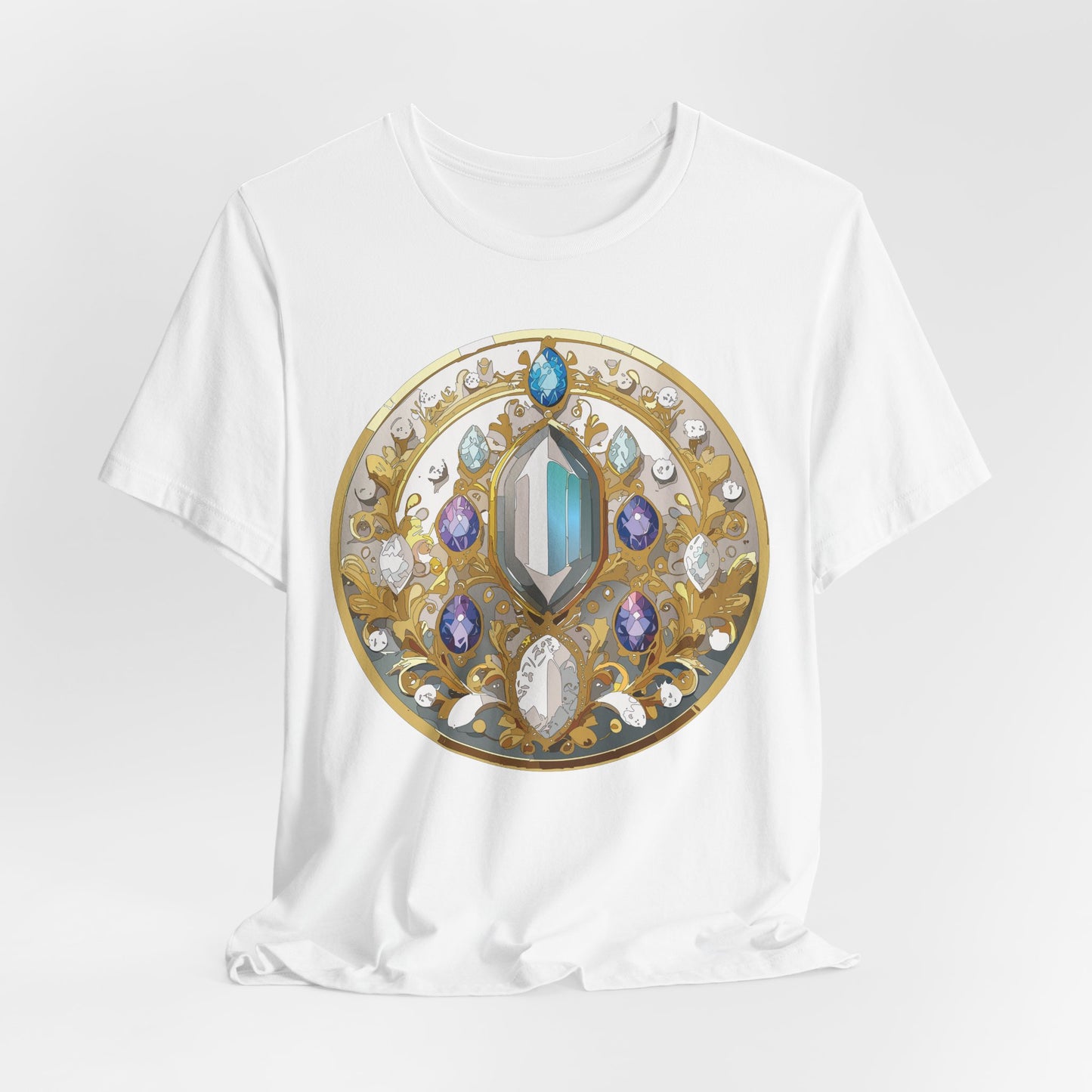 Medallion Shirt, Shirt with Medallion, Tee Shirt with Medal