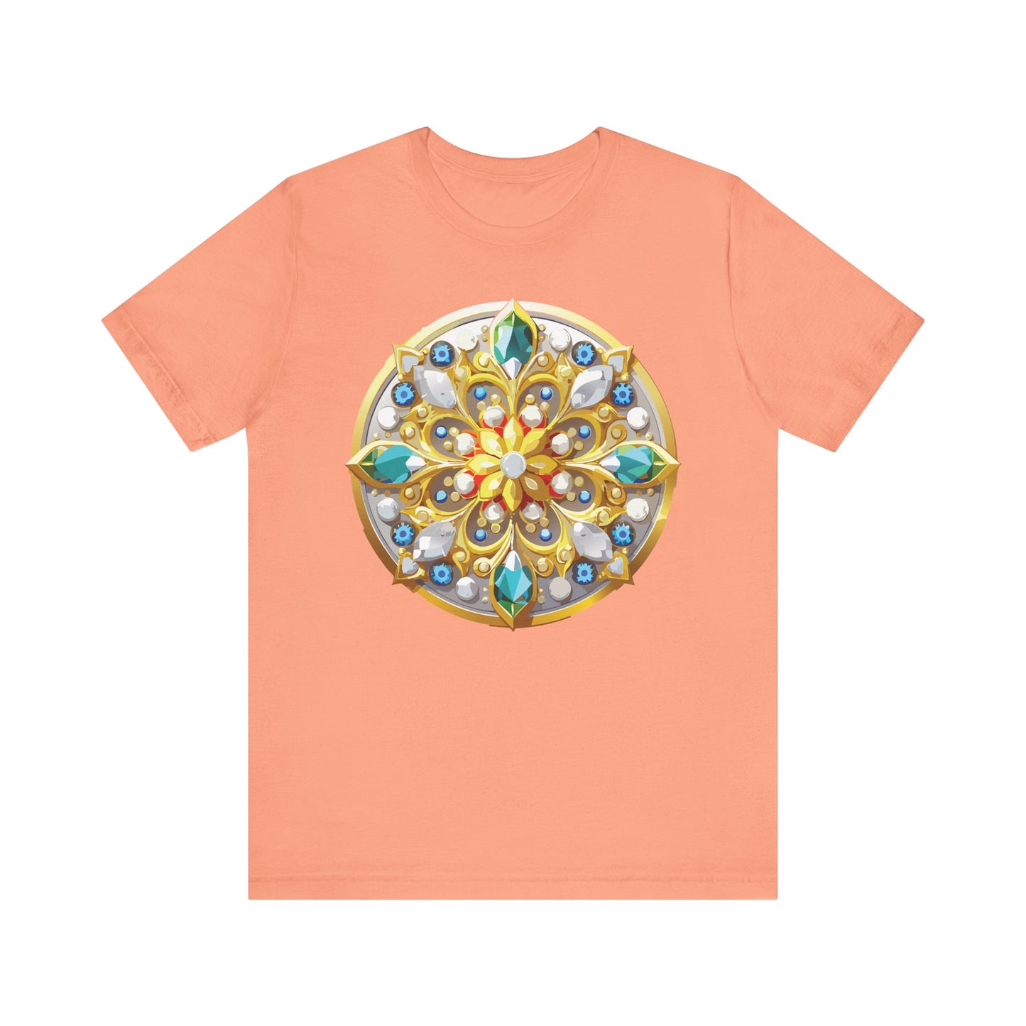 Medallion Shirt, Shirt with Medallion, Tee Shirt with Medal
