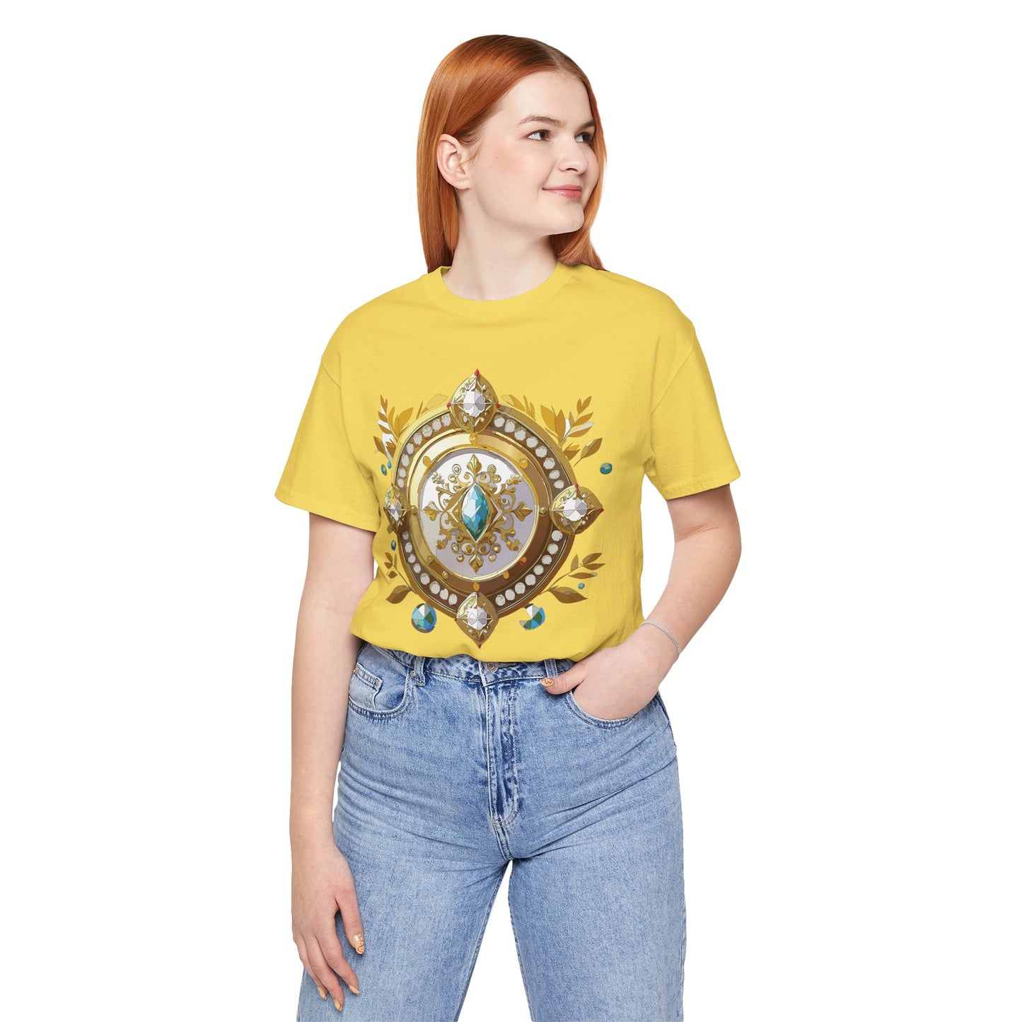 Medallion Shirt, Shirt with Medallion, Tee Shirt with Medal