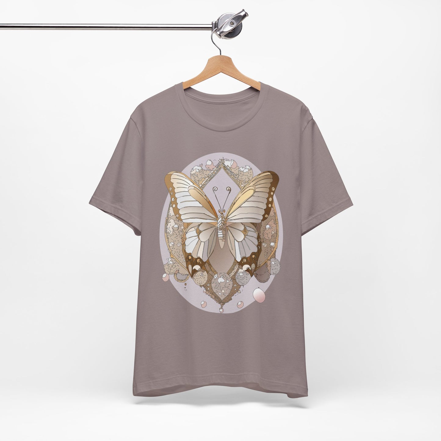Butterfly Shirt, Shirt with Butterfly, Tee Shirt with Antique Butterfly