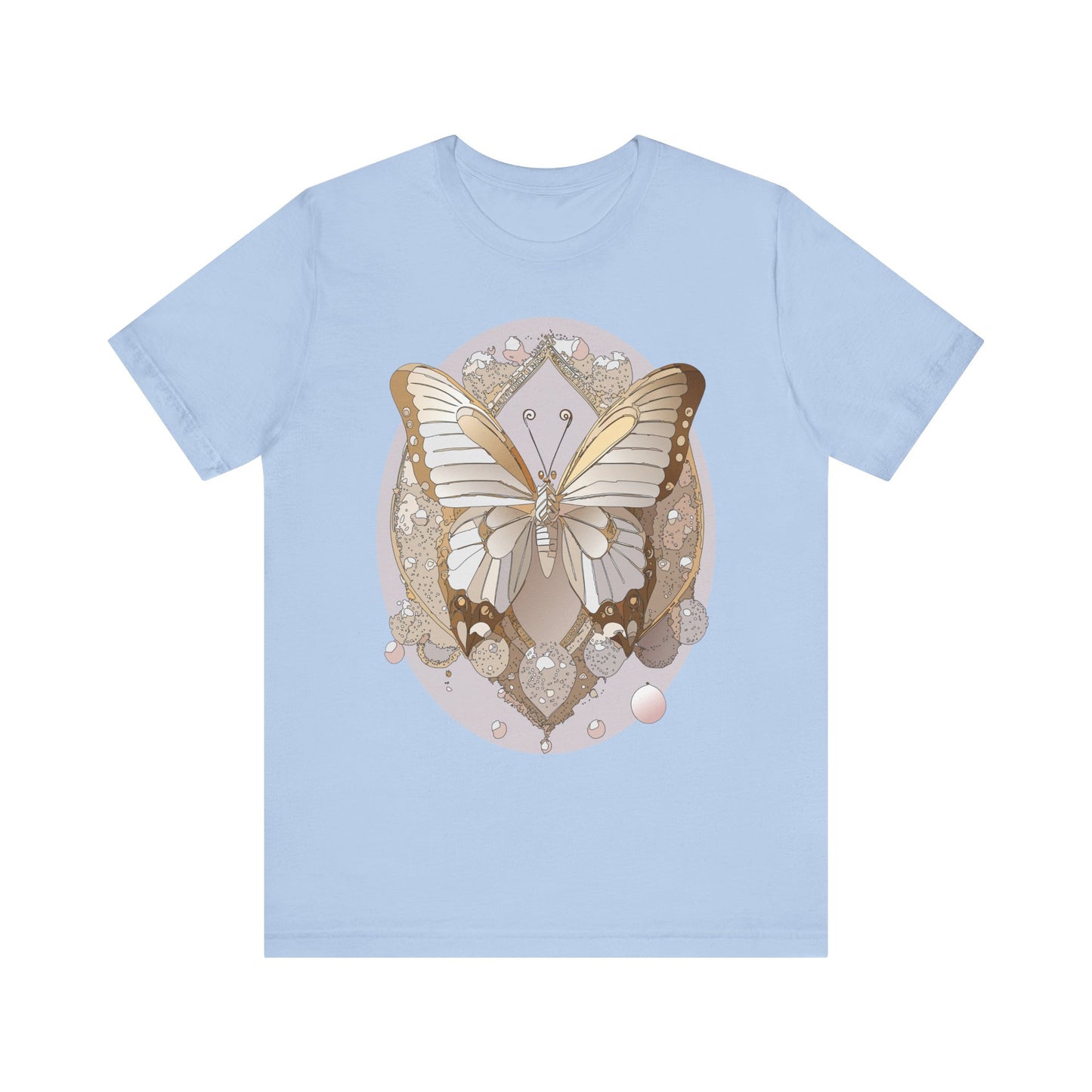 Butterfly Shirt, Shirt with Butterfly, Tee Shirt with Antique Butterfly