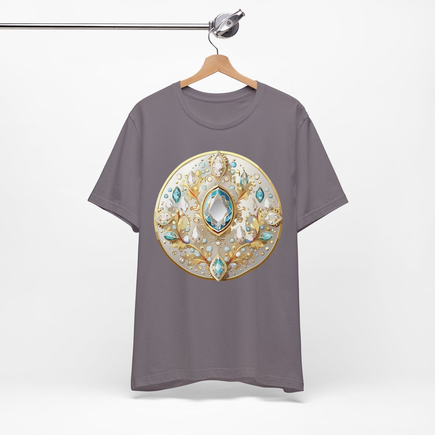 Medallion Shirt, Shirt with Medallion, Tee Shirt with Medal